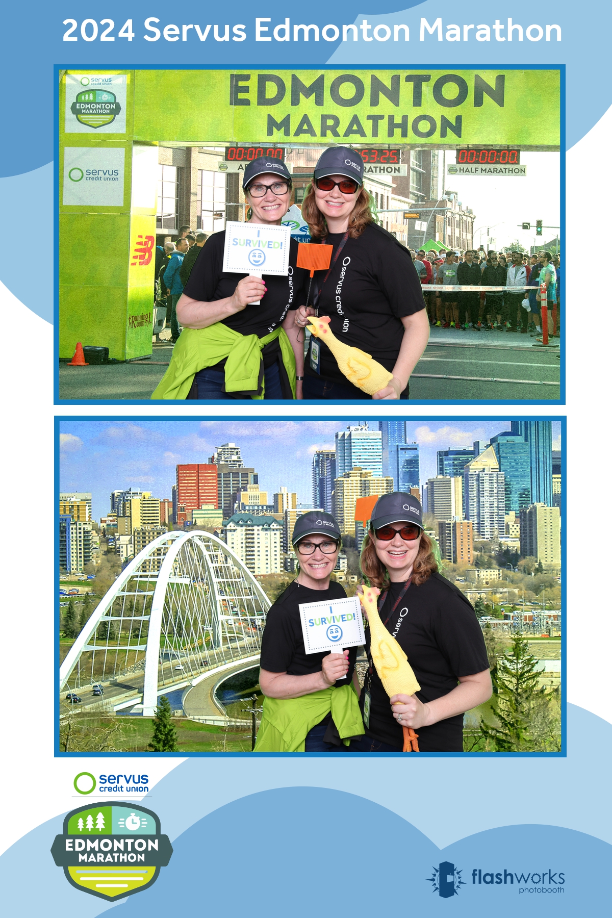 Servus Edmonton Marathon | View more photos from the event at gallery.flashworksphotobooth.com/u/FlashworksPhotoboothInc/Servus-Edmonton-Marathon-0