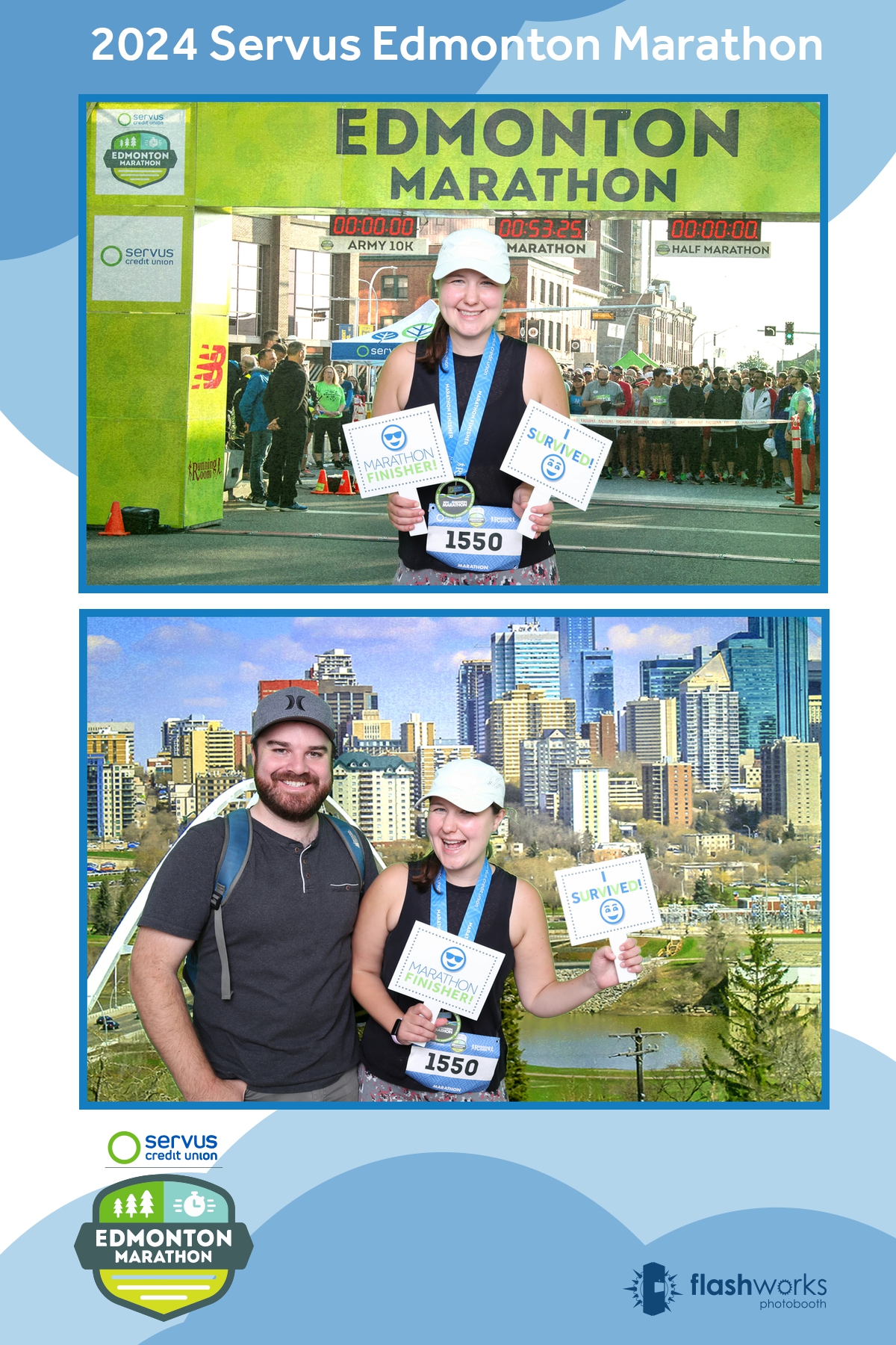Servus Edmonton Marathon | View more photos from the event at gallery.flashworksphotobooth.com/u/FlashworksPhotoboothInc/Servus-Edmonton-Marathon-0