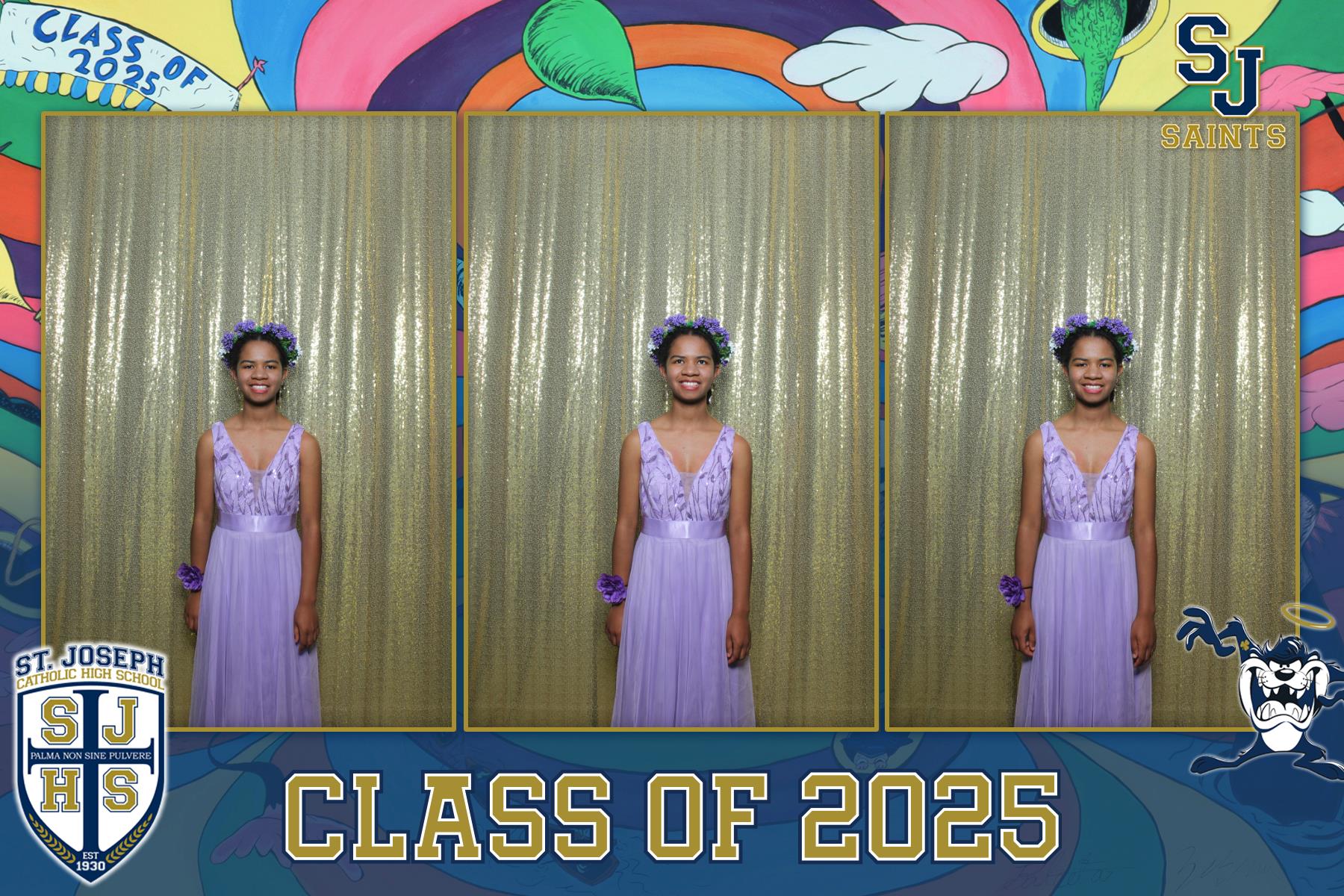 St Joseph 2025 Graduation - Mirror Booth | View more photos from the event at gallery.flashworksphotobooth.com/u/FlashworksPhotoboothInc/St-Joseph-2025-Graduation-Mirror-Booth