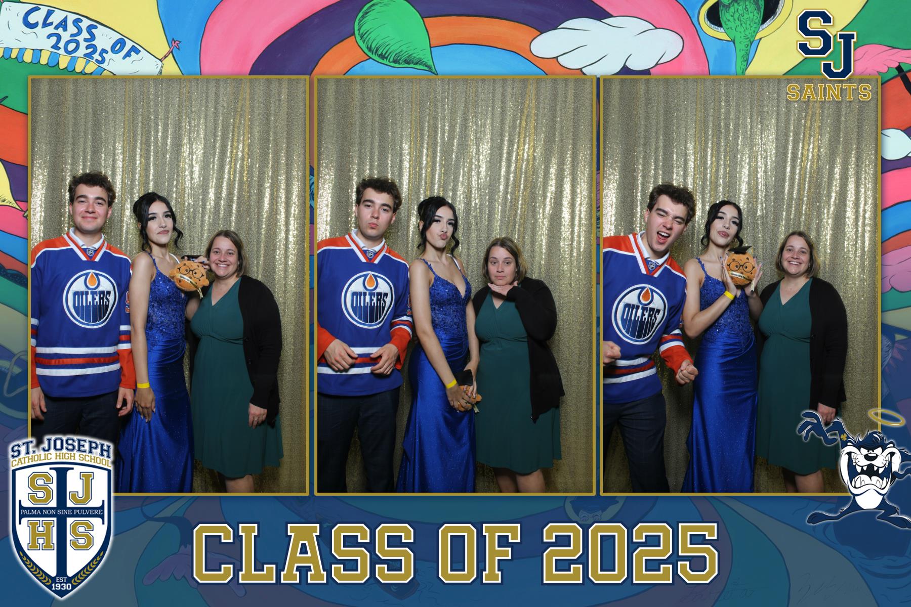St Joseph 2025 Graduation - Mirror Booth | View more photos from the event at gallery.flashworksphotobooth.com/u/FlashworksPhotoboothInc/St-Joseph-2025-Graduation-Mirror-Booth
