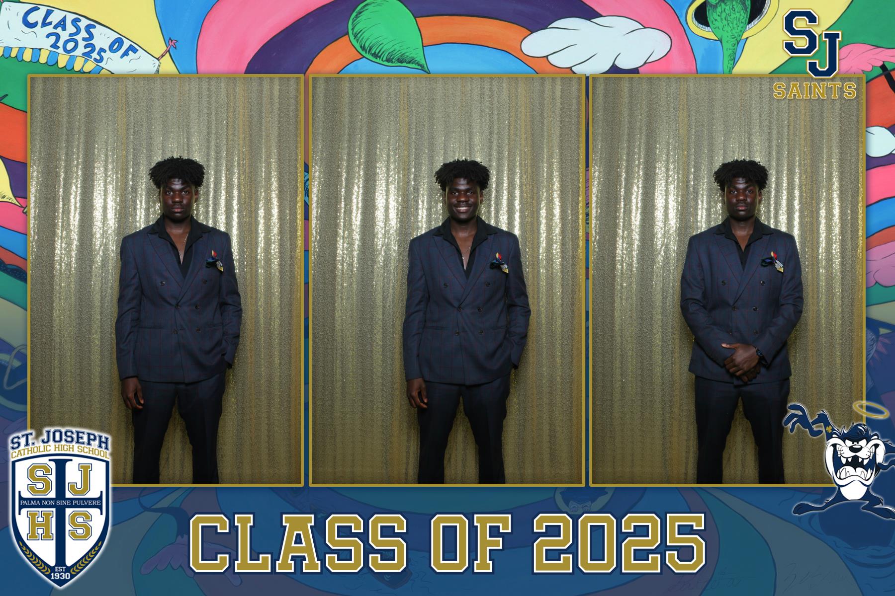 St Joseph 2025 Graduation - Mirror Booth | View more photos from the event at gallery.flashworksphotobooth.com/u/FlashworksPhotoboothInc/St-Joseph-2025-Graduation-Mirror-Booth
