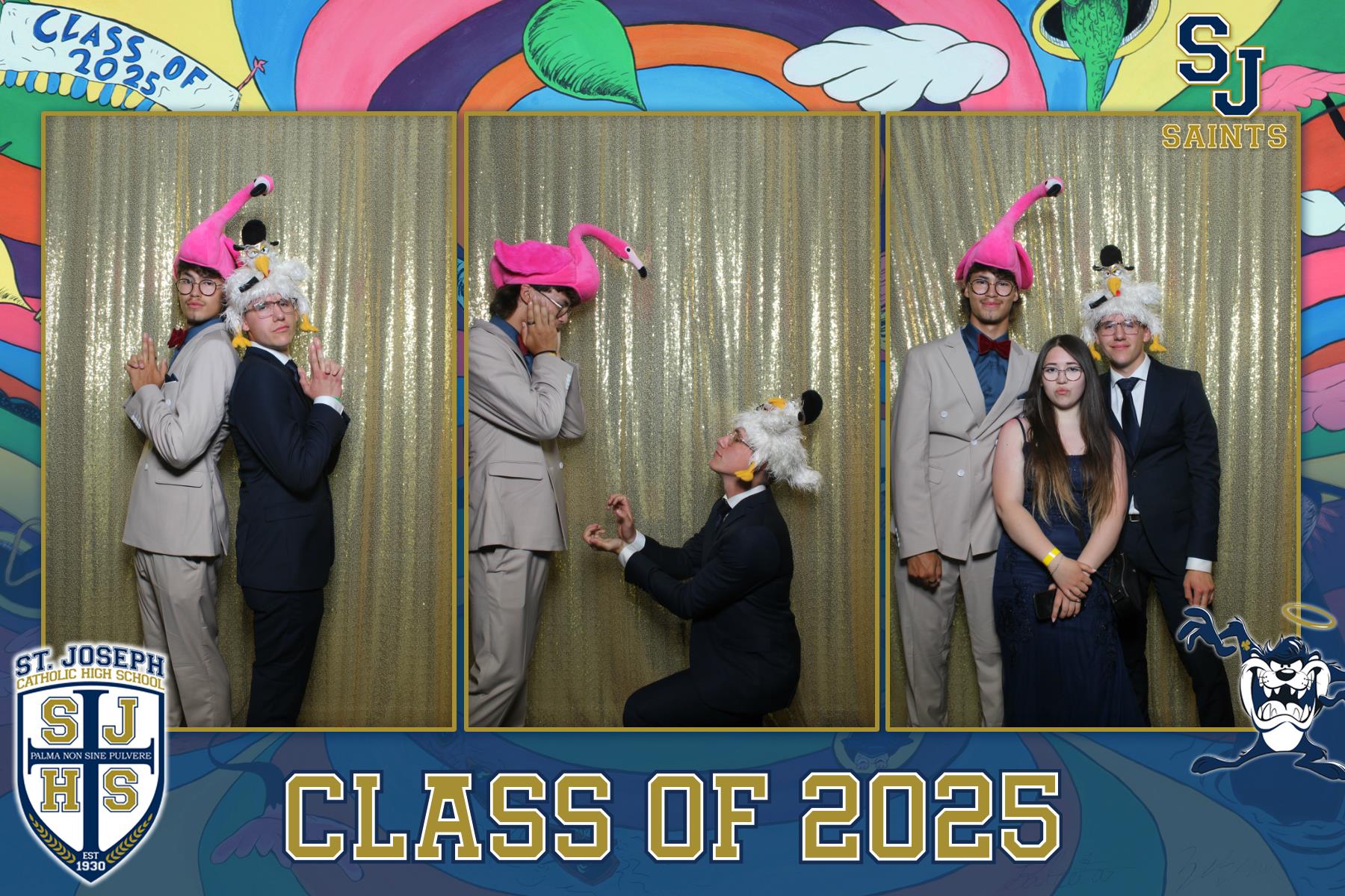 St Joseph 2025 Graduation - Mirror Booth | View more photos from the event at gallery.flashworksphotobooth.com/u/FlashworksPhotoboothInc/St-Joseph-2025-Graduation-Mirror-Booth