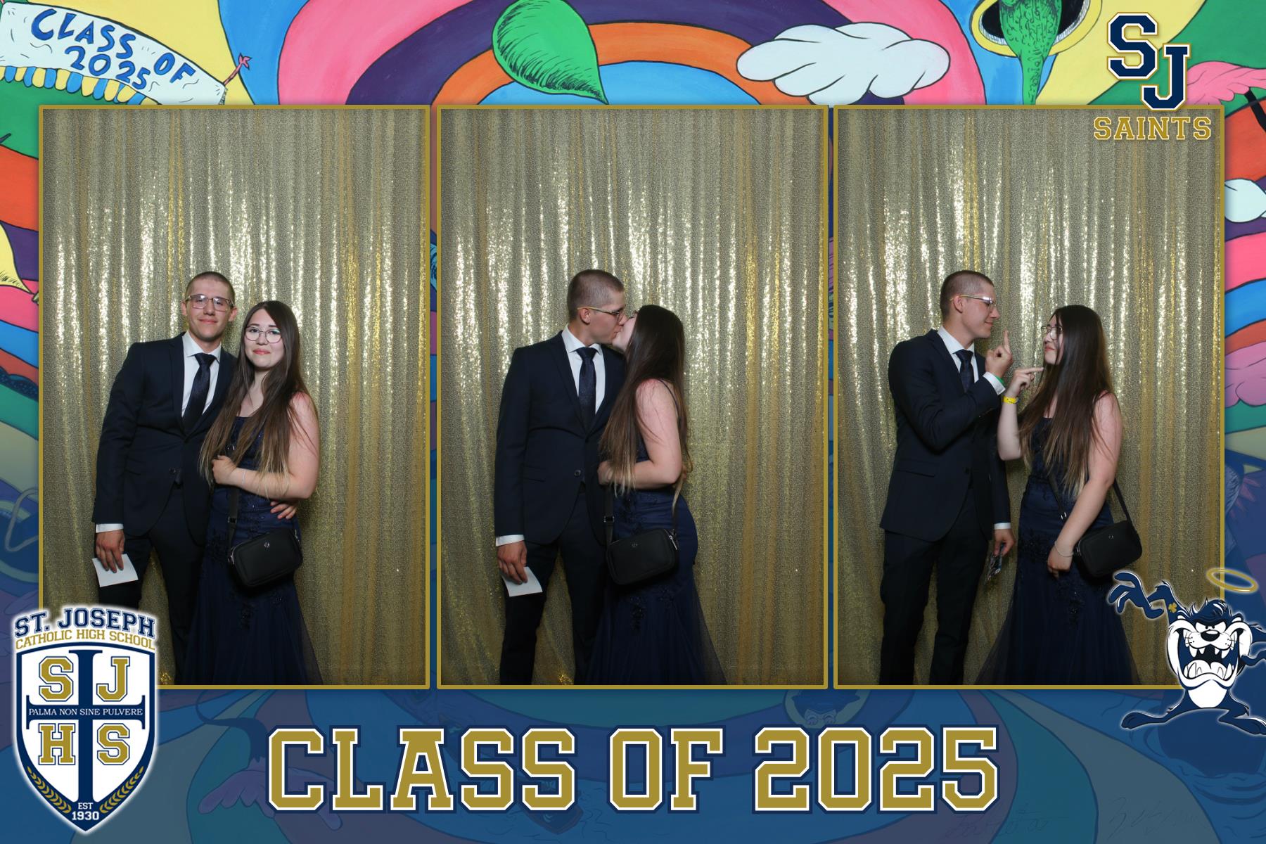 St Joseph 2025 Graduation - Mirror Booth | View more photos from the event at gallery.flashworksphotobooth.com/u/FlashworksPhotoboothInc/St-Joseph-2025-Graduation-Mirror-Booth
