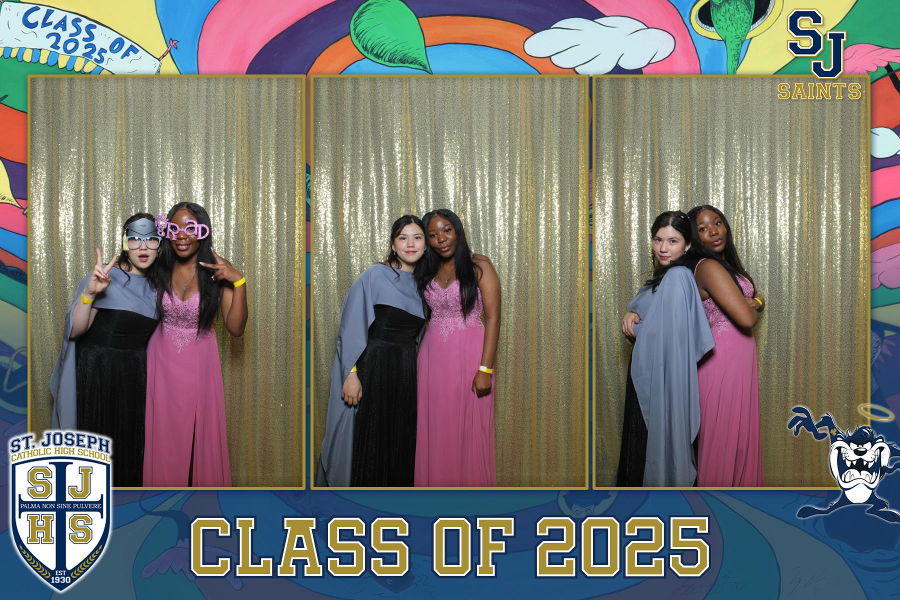 St Joseph 2025 Graduation - Mirror Booth | View more photos from the event at gallery.flashworksphotobooth.com/u/FlashworksPhotoboothInc/St-Joseph-2025-Graduation-Mirror-Booth
