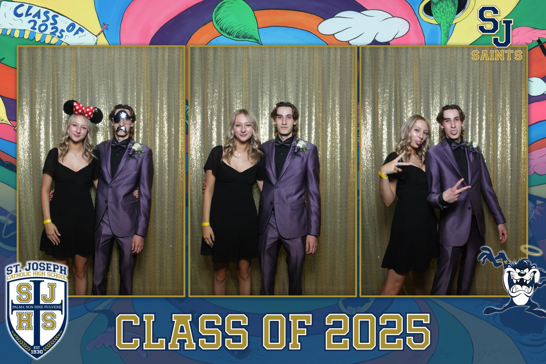 St Joseph 2025 Graduation - Mirror Booth | View more photos from the event at gallery.flashworksphotobooth.com/u/FlashworksPhotoboothInc/St-Joseph-2025-Graduation-Mirror-Booth