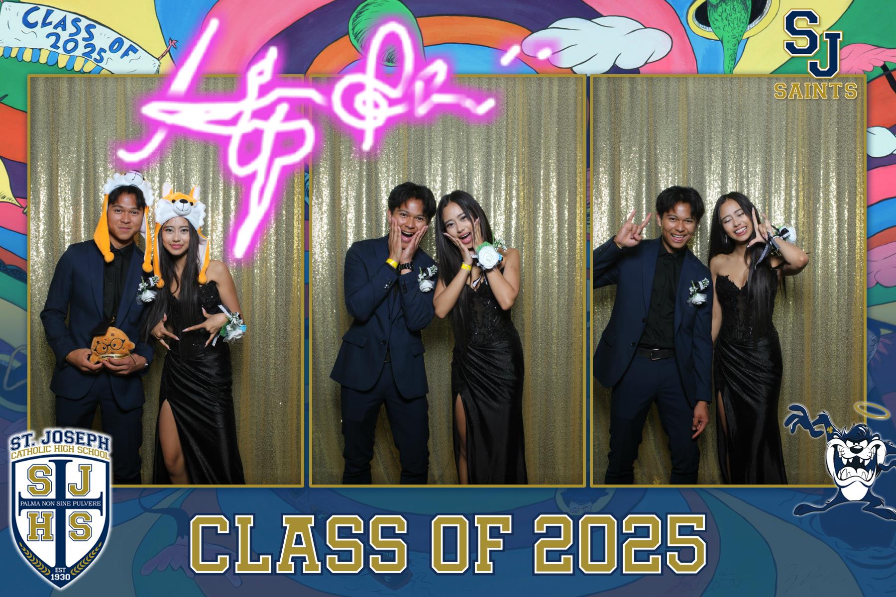 St Joseph 2025 Graduation - Mirror Booth | View more photos from the event at gallery.flashworksphotobooth.com/u/FlashworksPhotoboothInc/St-Joseph-2025-Graduation-Mirror-Booth