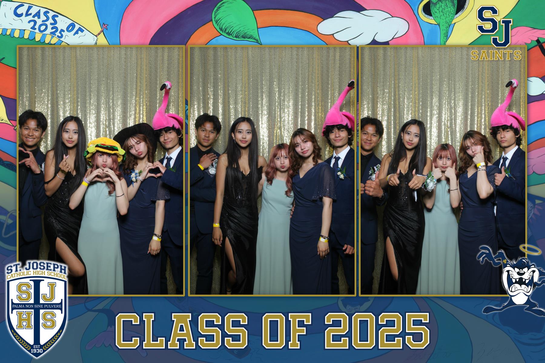 St Joseph 2025 Graduation - Mirror Booth | View more photos from the event at gallery.flashworksphotobooth.com/u/FlashworksPhotoboothInc/St-Joseph-2025-Graduation-Mirror-Booth