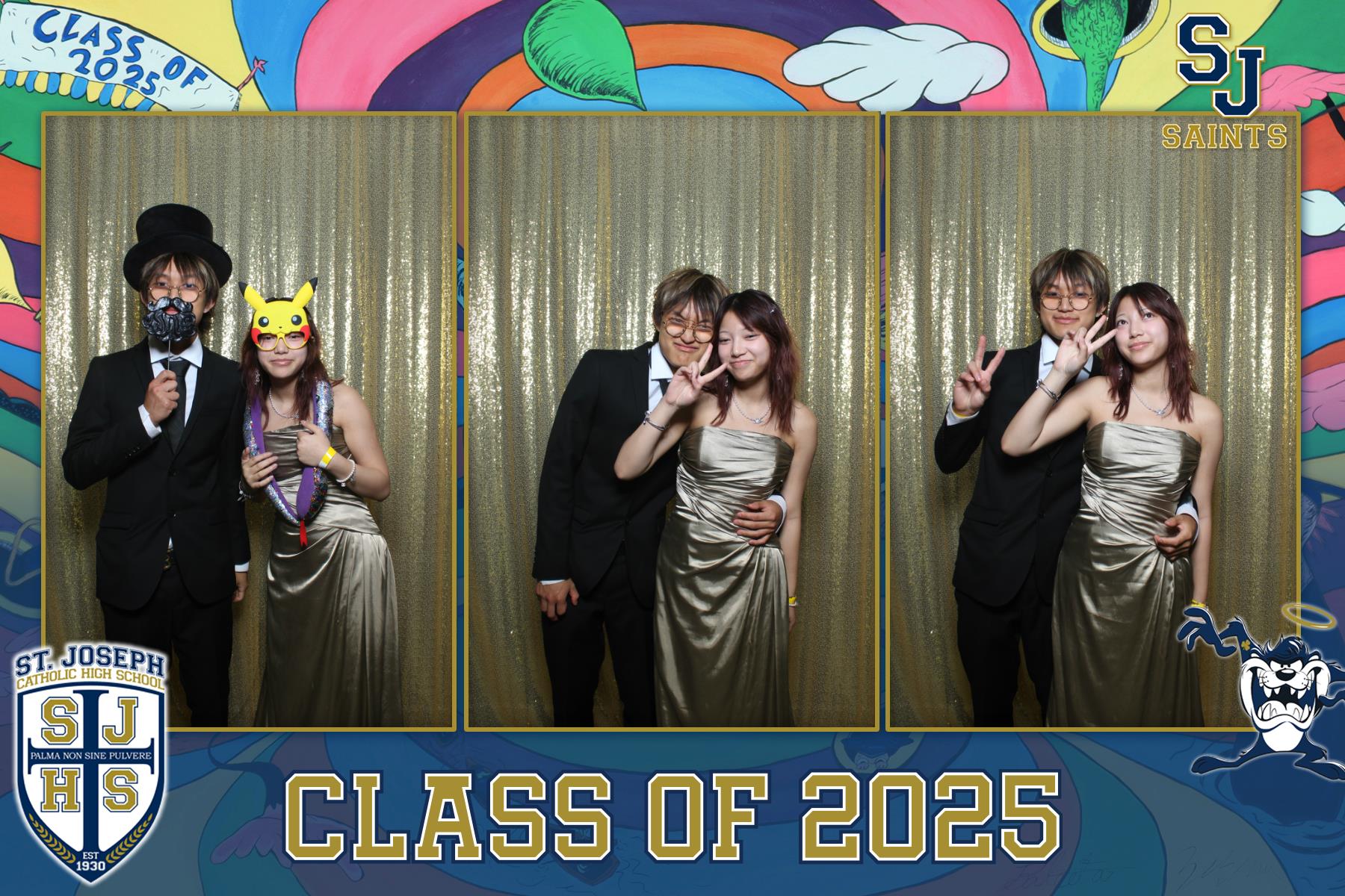 St Joseph 2025 Graduation - Mirror Booth | View more photos from the event at gallery.flashworksphotobooth.com/u/FlashworksPhotoboothInc/St-Joseph-2025-Graduation-Mirror-Booth