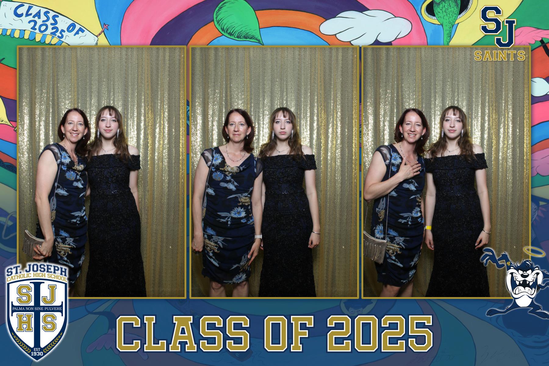 St Joseph 2025 Graduation - Mirror Booth | View more photos from the event at gallery.flashworksphotobooth.com/u/FlashworksPhotoboothInc/St-Joseph-2025-Graduation-Mirror-Booth