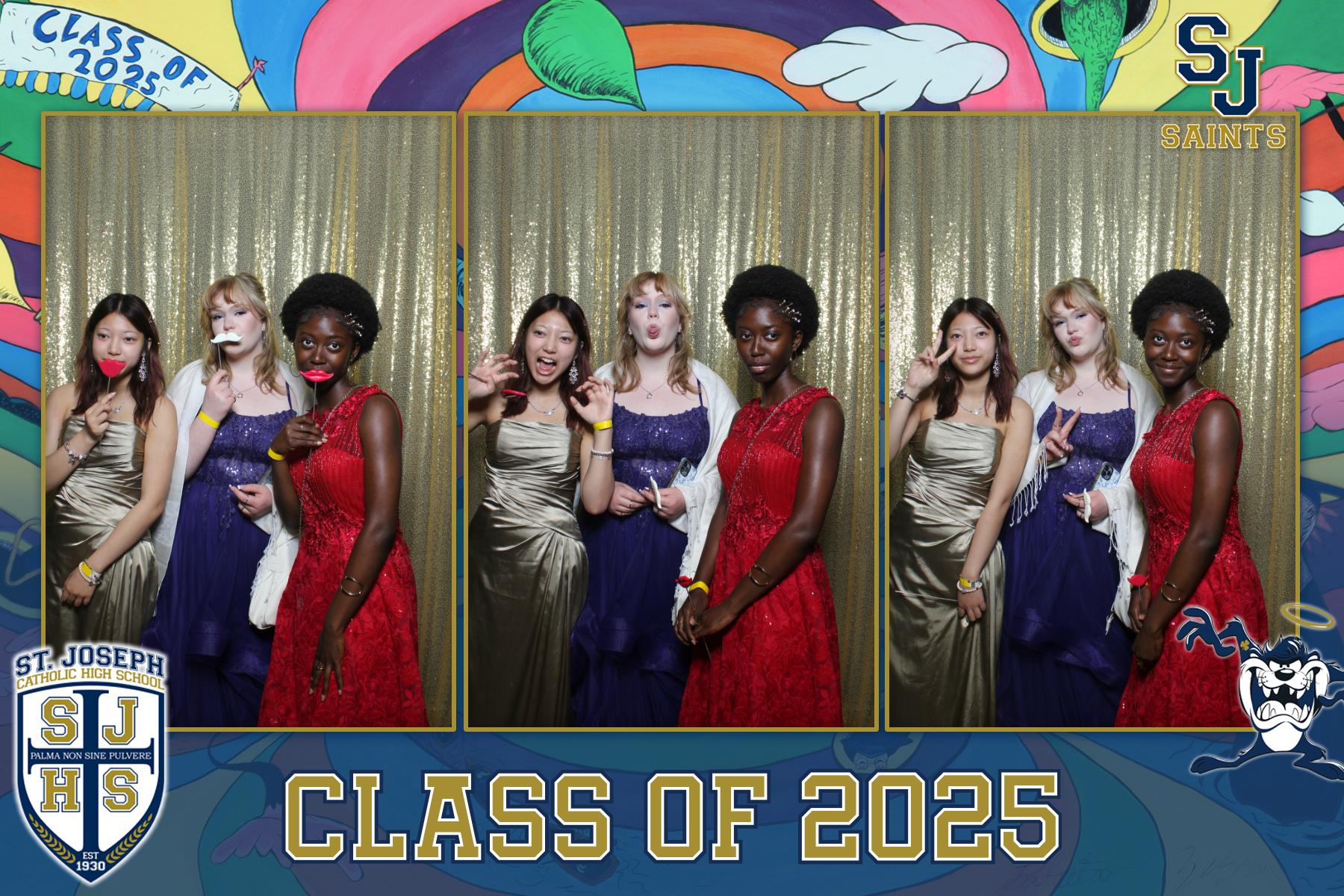 St Joseph 2025 Graduation - Mirror Booth | View more photos from the event at gallery.flashworksphotobooth.com/u/FlashworksPhotoboothInc/St-Joseph-2025-Graduation-Mirror-Booth