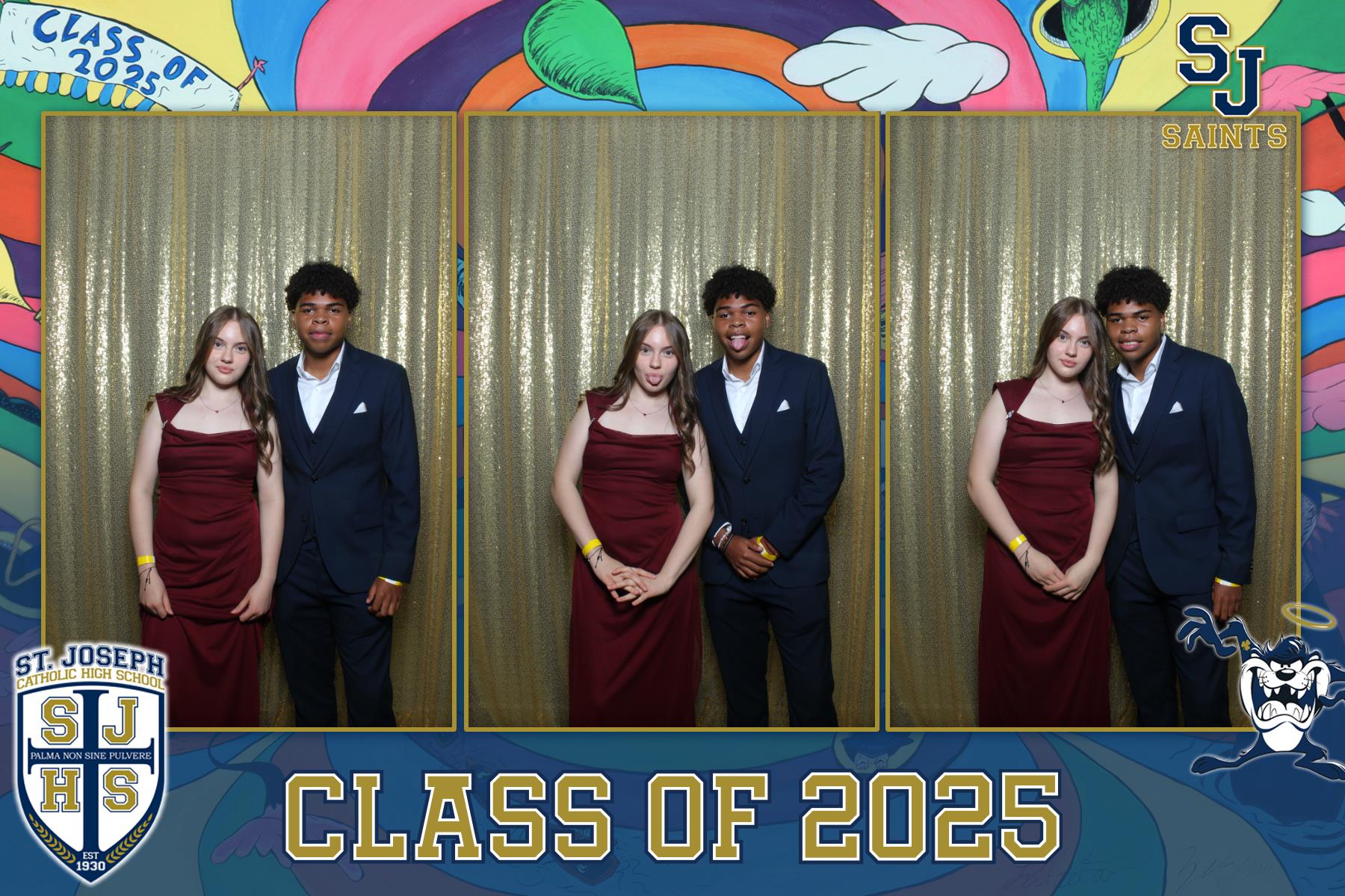 St Joseph 2025 Graduation - Mirror Booth | View more photos from the event at gallery.flashworksphotobooth.com/u/FlashworksPhotoboothInc/St-Joseph-2025-Graduation-Mirror-Booth