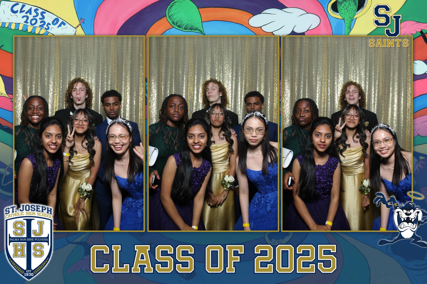 St Joseph 2025 Graduation - Mirror Booth | View more photos from the event at gallery.flashworksphotobooth.com/u/FlashworksPhotoboothInc/St-Joseph-2025-Graduation-Mirror-Booth