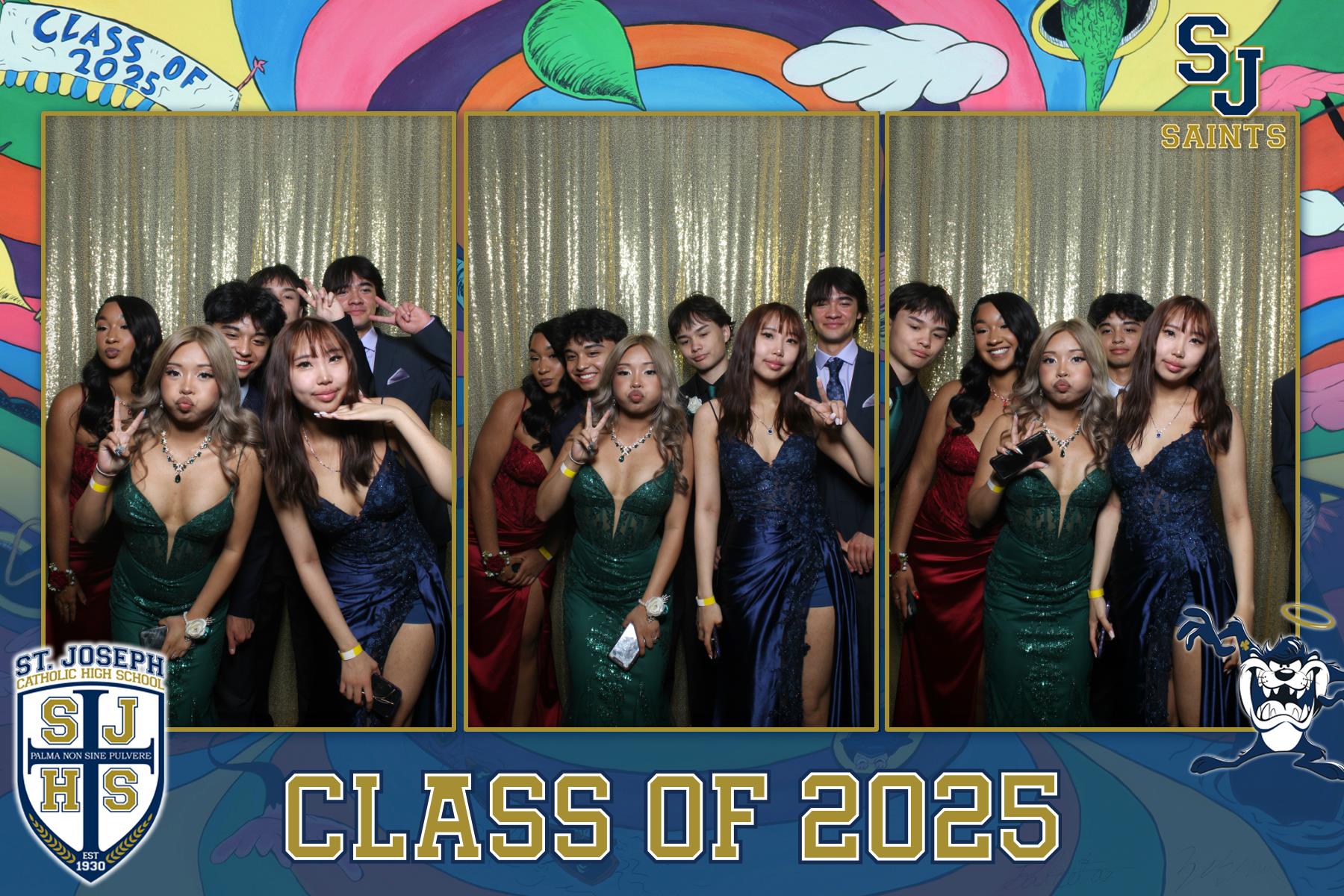 St Joseph 2025 Graduation - Mirror Booth | View more photos from the event at gallery.flashworksphotobooth.com/u/FlashworksPhotoboothInc/St-Joseph-2025-Graduation-Mirror-Booth