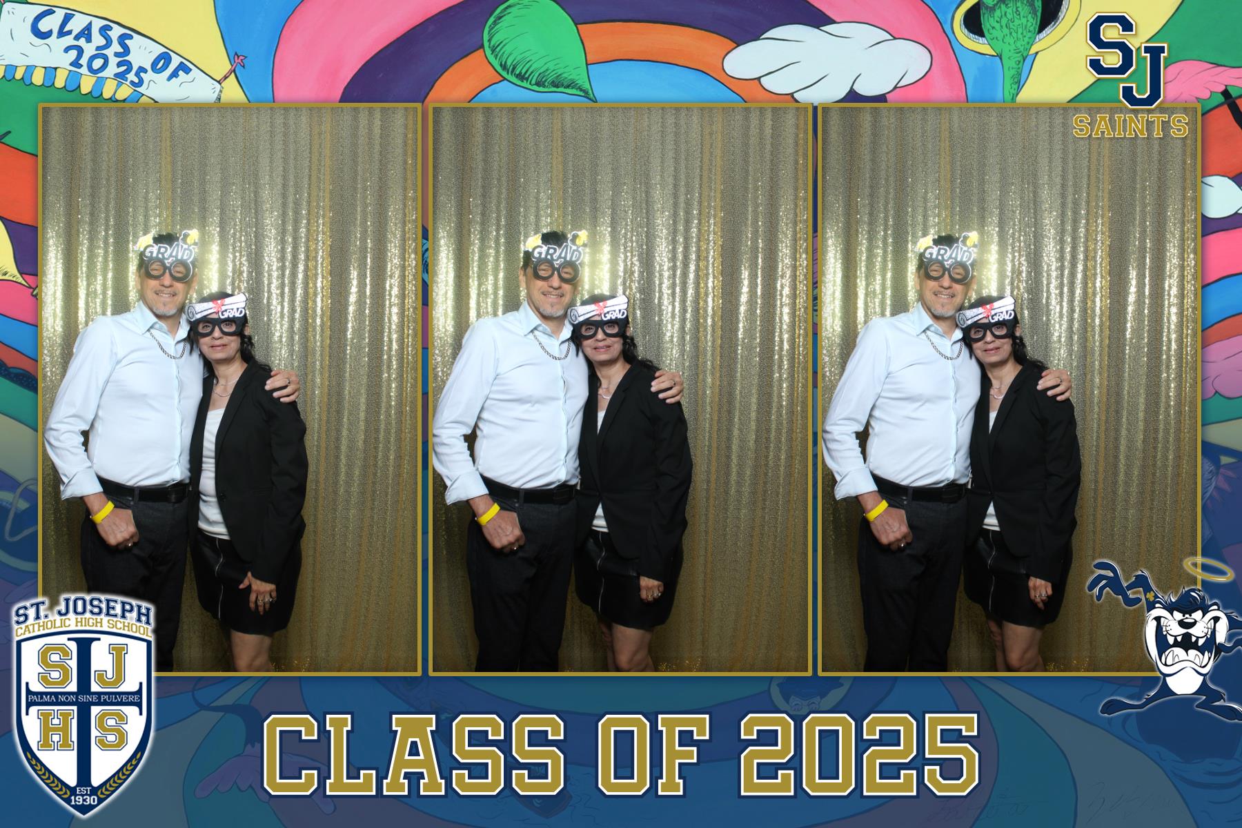 St Joseph 2025 Graduation - Mirror Booth | View more photos from the event at gallery.flashworksphotobooth.com/u/FlashworksPhotoboothInc/St-Joseph-2025-Graduation-Mirror-Booth
