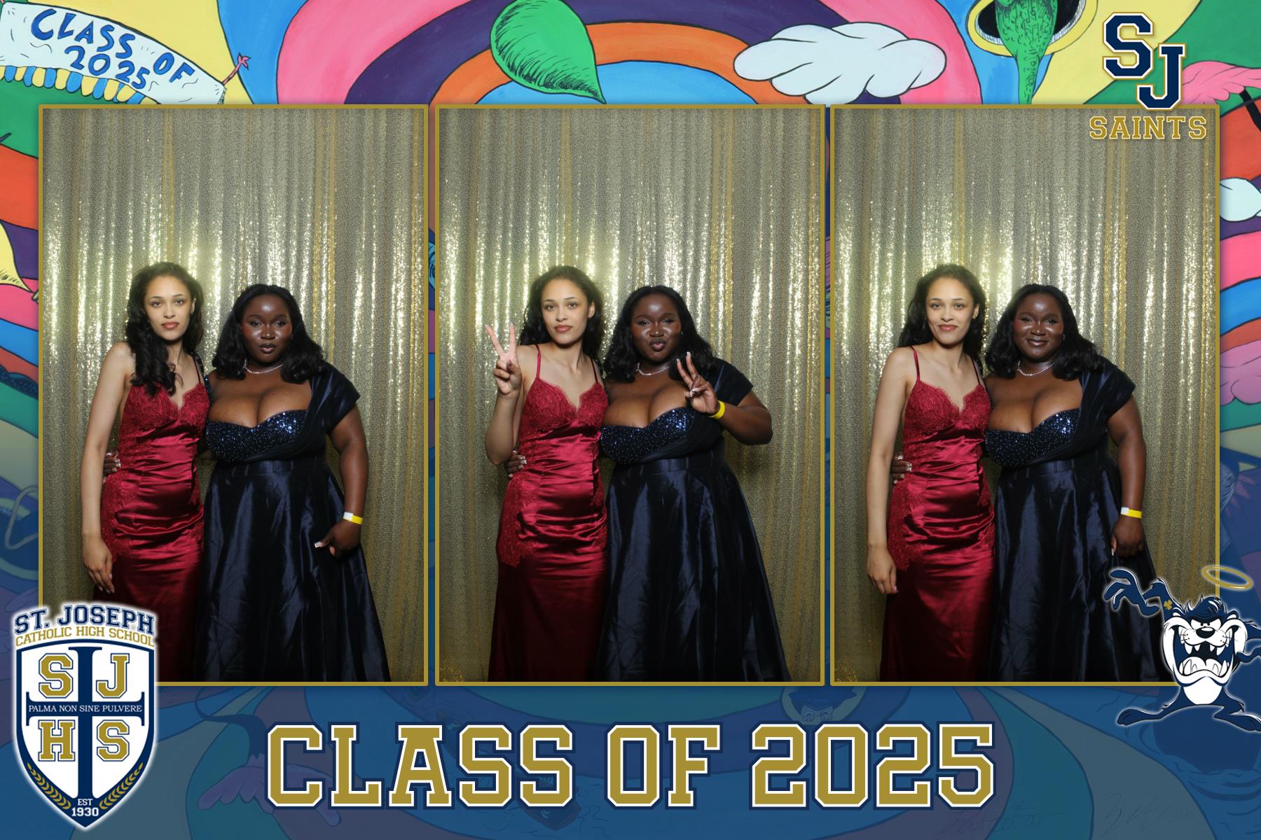 St Joseph 2025 Graduation - Mirror Booth | View more photos from the event at gallery.flashworksphotobooth.com/u/FlashworksPhotoboothInc/St-Joseph-2025-Graduation-Mirror-Booth