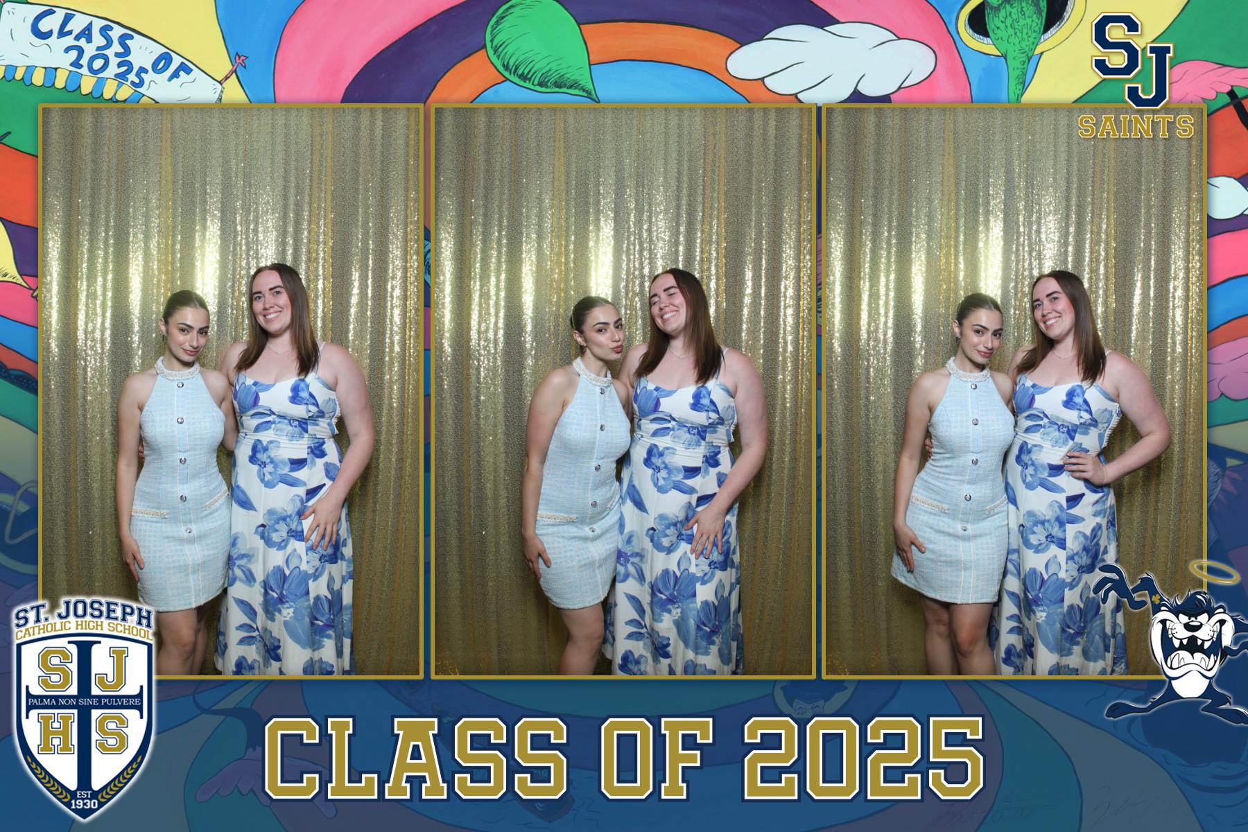 St Joseph 2025 Graduation - Mirror Booth | View more photos from the event at gallery.flashworksphotobooth.com/u/FlashworksPhotoboothInc/St-Joseph-2025-Graduation-Mirror-Booth