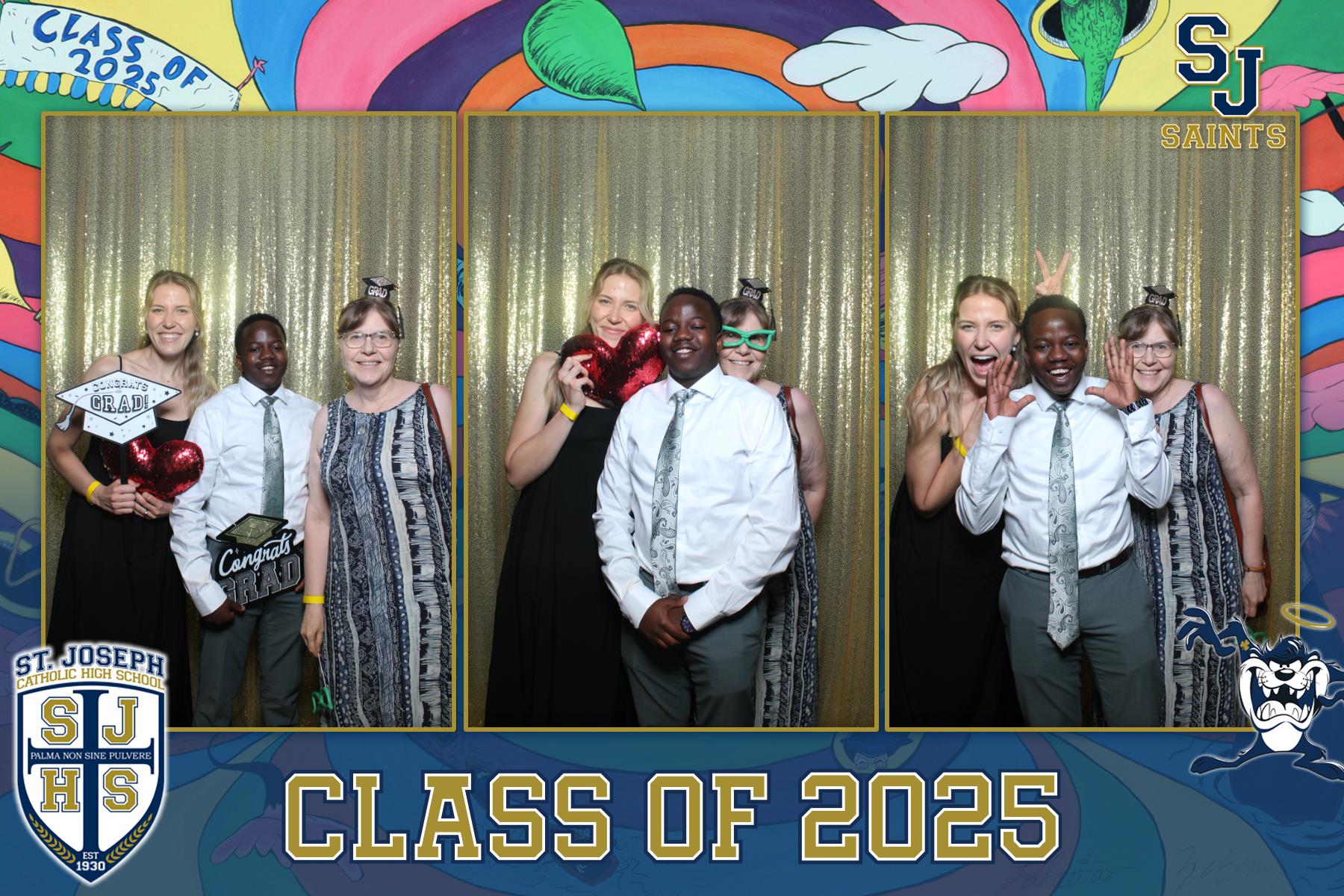 St Joseph 2025 Graduation - Mirror Booth | View more photos from the event at v1.boothgallery.com/u/FlashworksPhotoboothInc/St-Joseph-2025-Graduation-Mirror-Booth