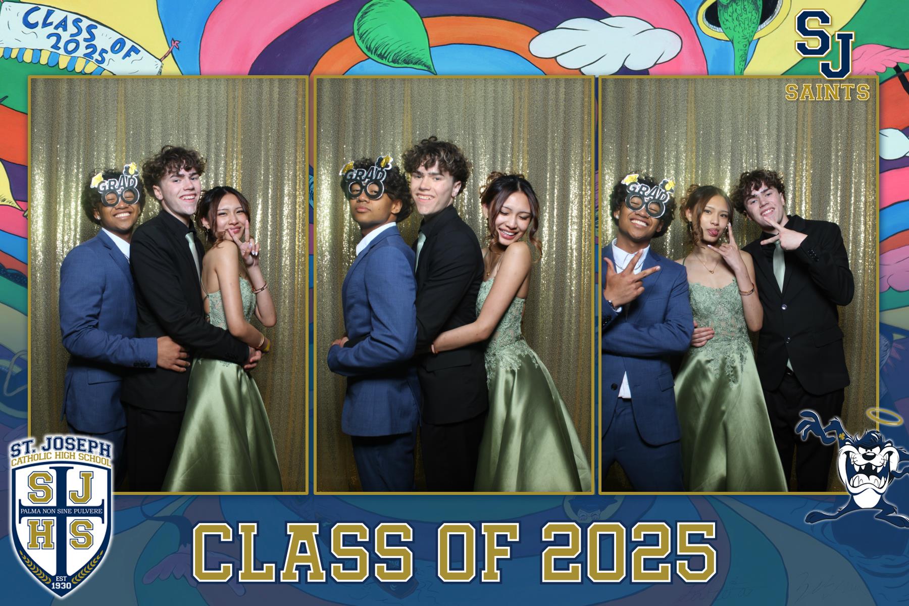 St Joseph 2025 Graduation - Mirror Booth | View more photos from the event at gallery.flashworksphotobooth.com/u/FlashworksPhotoboothInc/St-Joseph-2025-Graduation-Mirror-Booth