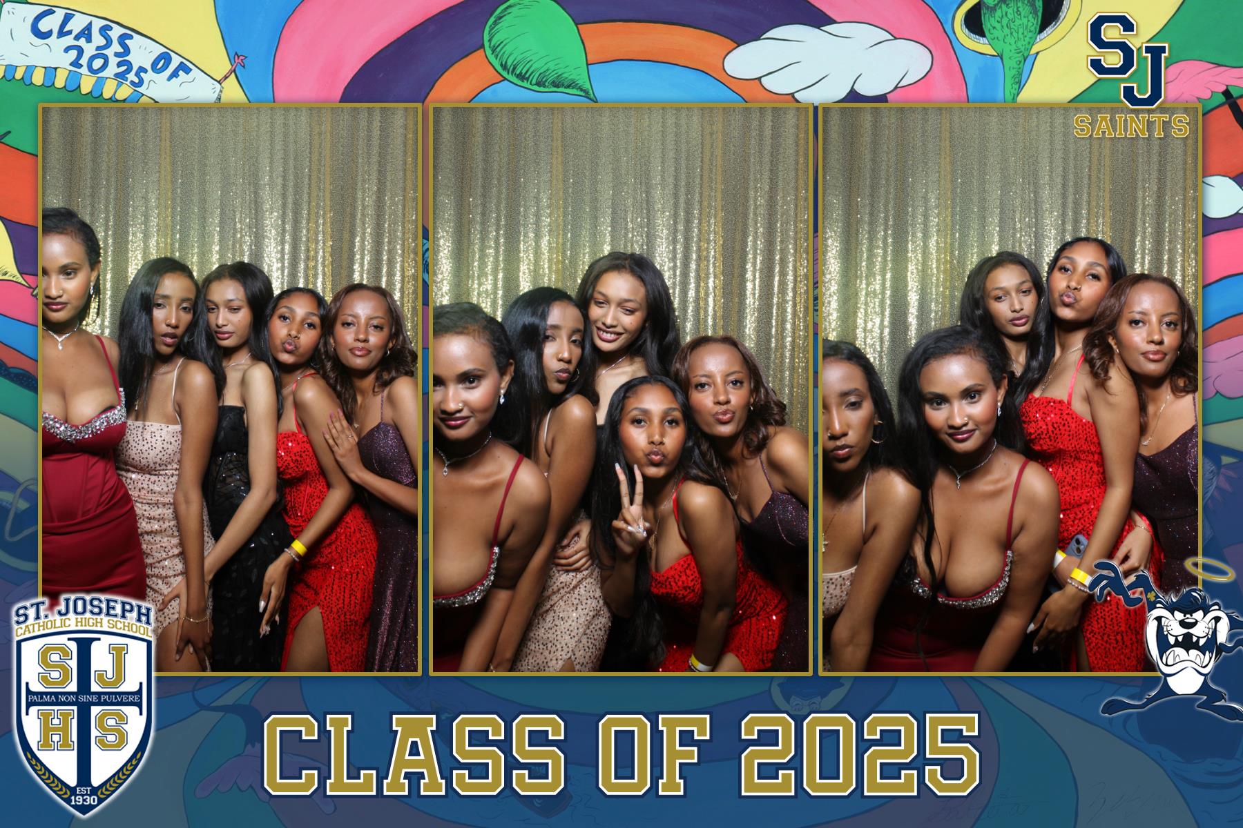 St Joseph 2025 Graduation - Mirror Booth | View more photos from the event at gallery.flashworksphotobooth.com/u/FlashworksPhotoboothInc/St-Joseph-2025-Graduation-Mirror-Booth