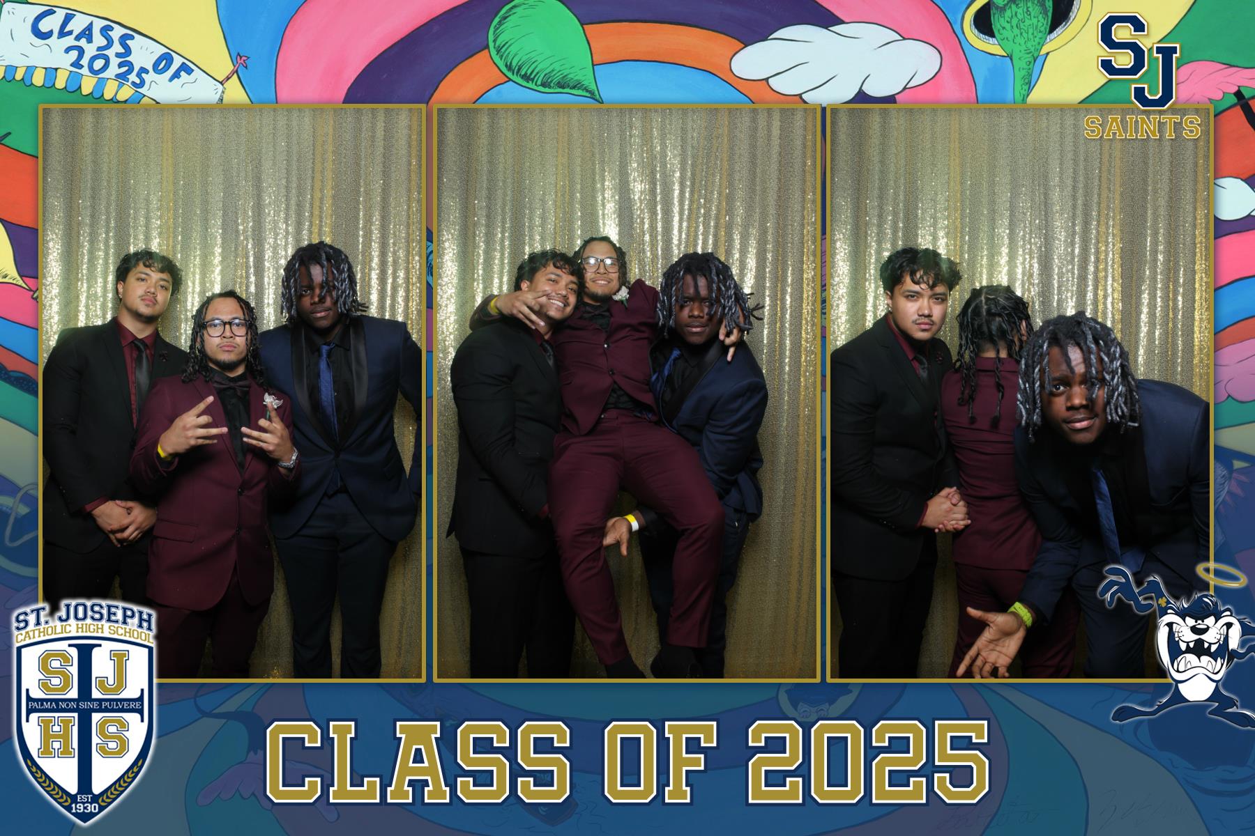 St Joseph 2025 Graduation - Mirror Booth | View more photos from the event at gallery.flashworksphotobooth.com/u/FlashworksPhotoboothInc/St-Joseph-2025-Graduation-Mirror-Booth