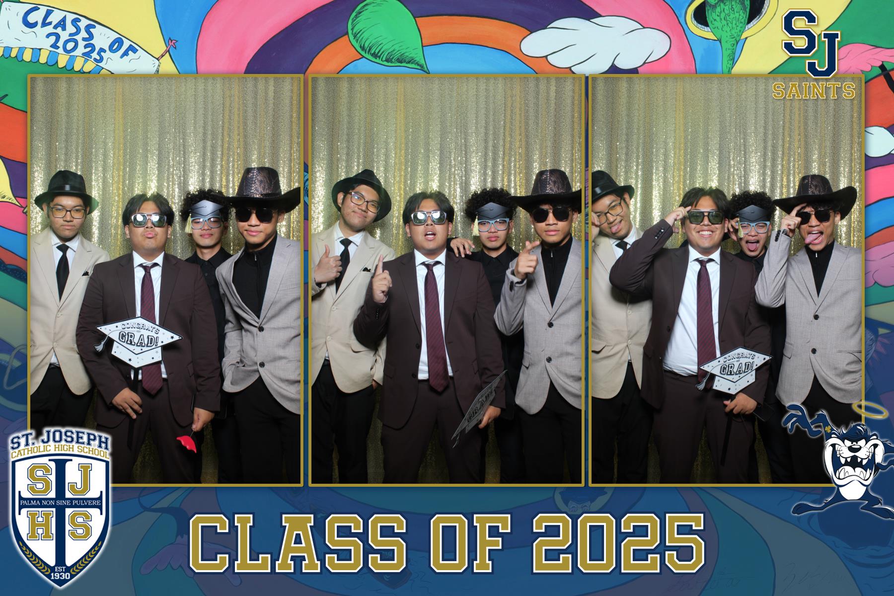 St Joseph 2025 Graduation - Mirror Booth | View more photos from the event at v1.boothgallery.com/u/FlashworksPhotoboothInc/St-Joseph-2025-Graduation-Mirror-Booth