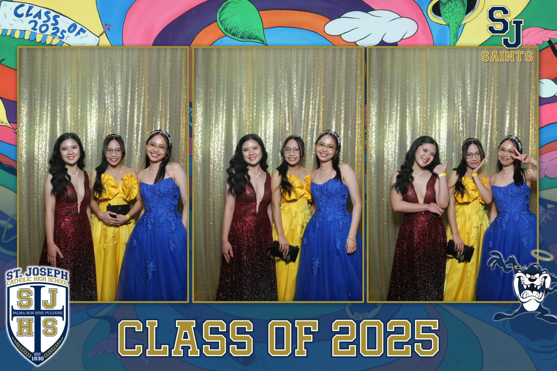 St Joseph 2025 Graduation - Mirror Booth | View more photos from the event at gallery.flashworksphotobooth.com/u/FlashworksPhotoboothInc/St-Joseph-2025-Graduation-Mirror-Booth