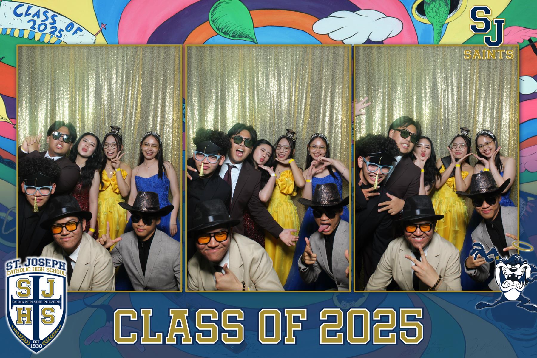 St Joseph 2025 Graduation - Mirror Booth | View more photos from the event at gallery.flashworksphotobooth.com/u/FlashworksPhotoboothInc/St-Joseph-2025-Graduation-Mirror-Booth