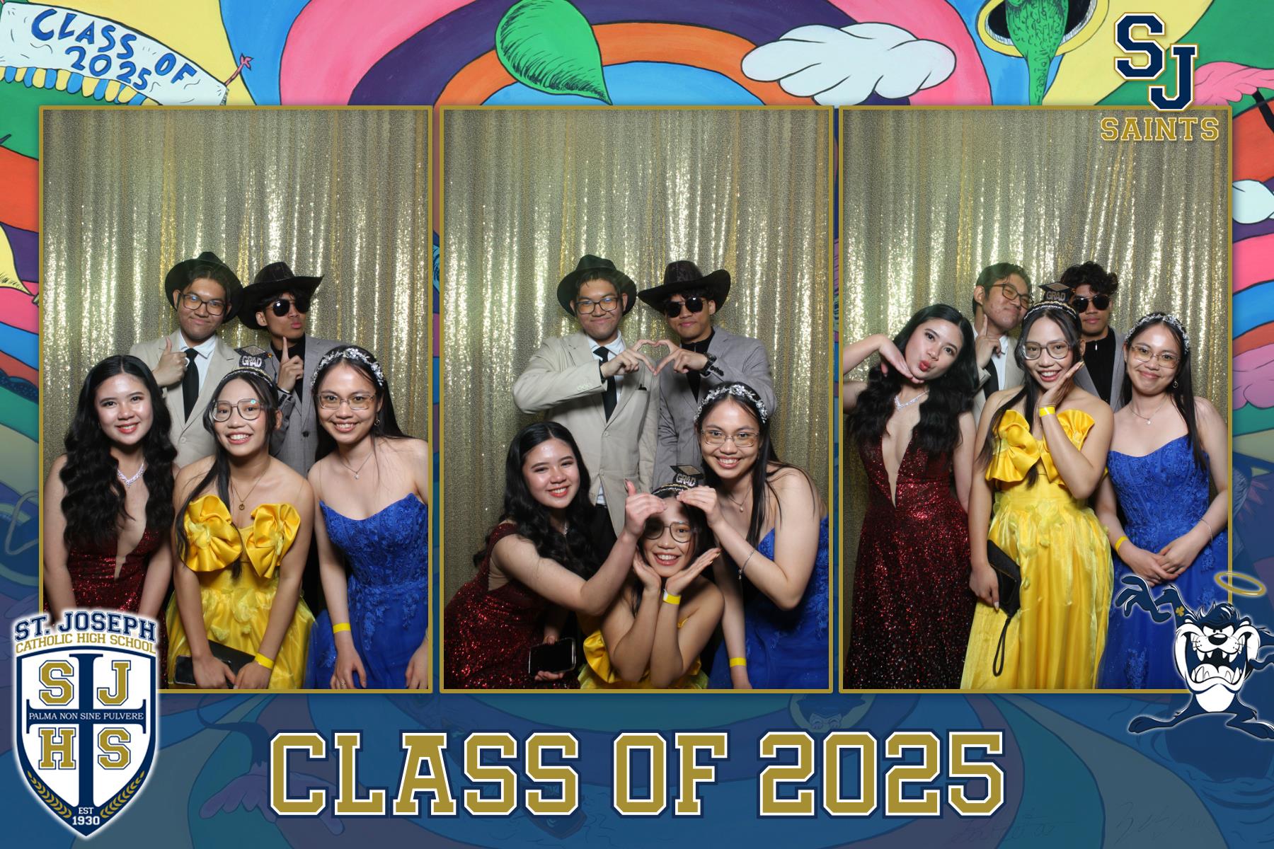 St Joseph 2025 Graduation - Mirror Booth | View more photos from the event at gallery.flashworksphotobooth.com/u/FlashworksPhotoboothInc/St-Joseph-2025-Graduation-Mirror-Booth