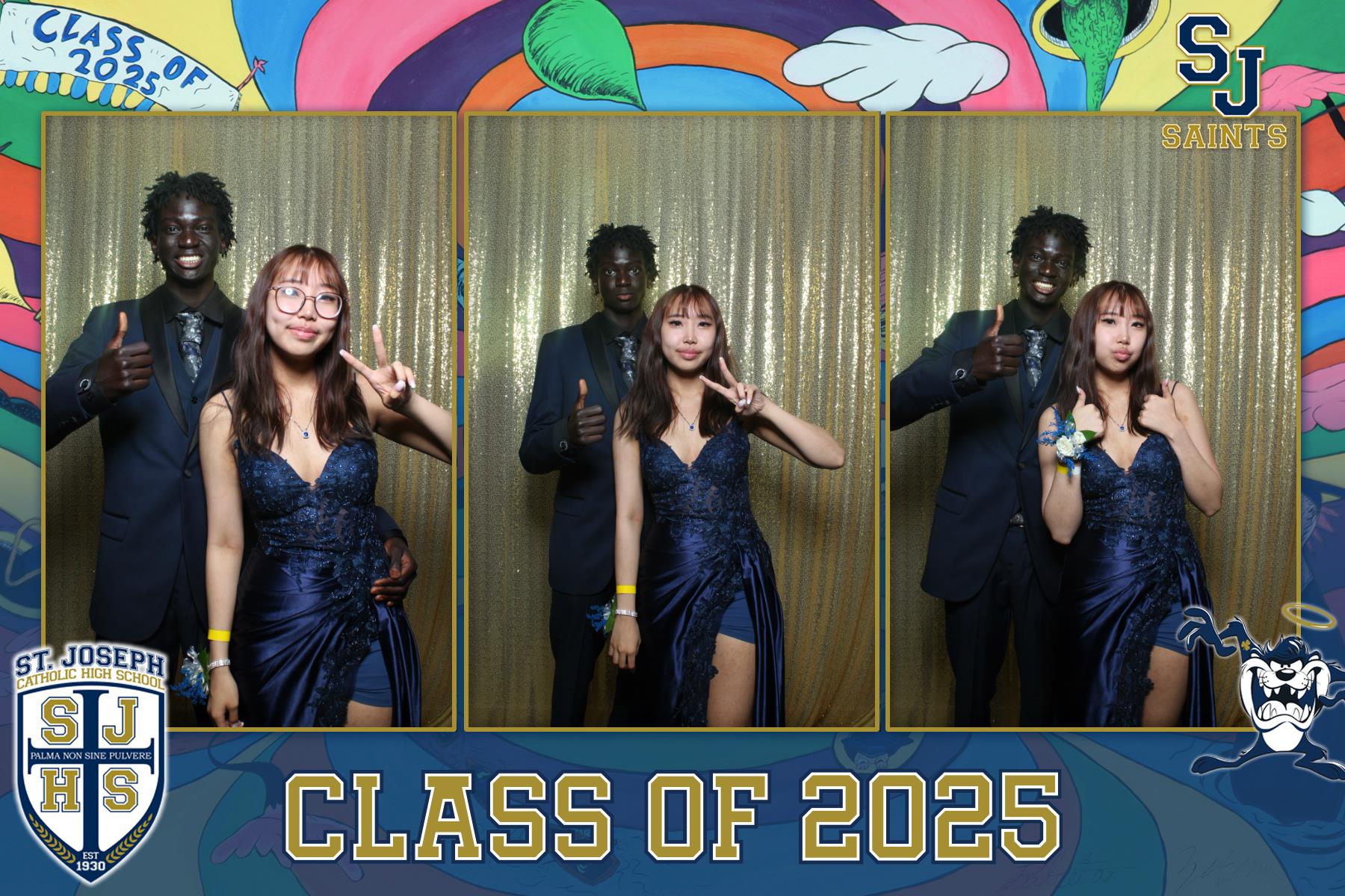 St Joseph 2025 Graduation - Mirror Booth | View more photos from the event at gallery.flashworksphotobooth.com/u/FlashworksPhotoboothInc/St-Joseph-2025-Graduation-Mirror-Booth