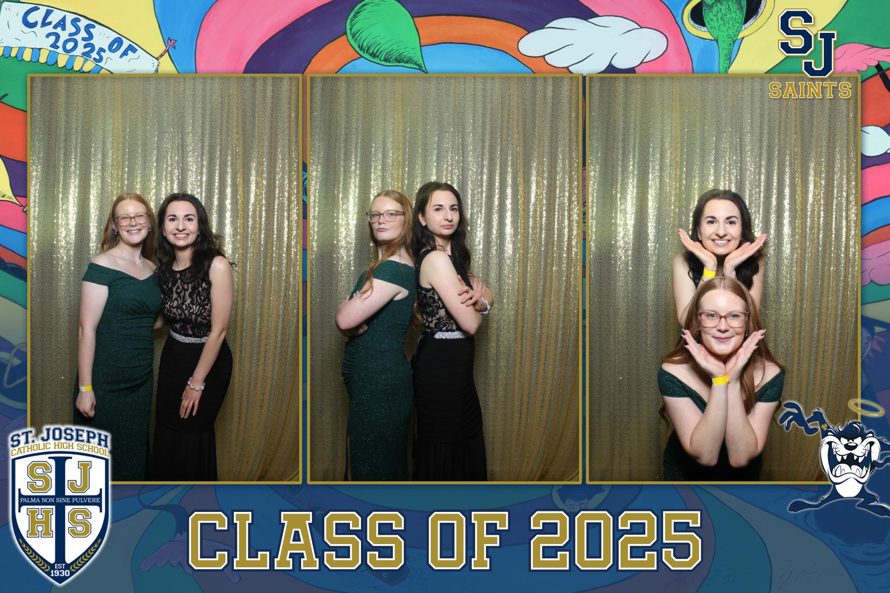St Joseph 2025 Graduation - Mirror Booth | View more photos from the event at gallery.flashworksphotobooth.com/u/FlashworksPhotoboothInc/St-Joseph-2025-Graduation-Mirror-Booth
