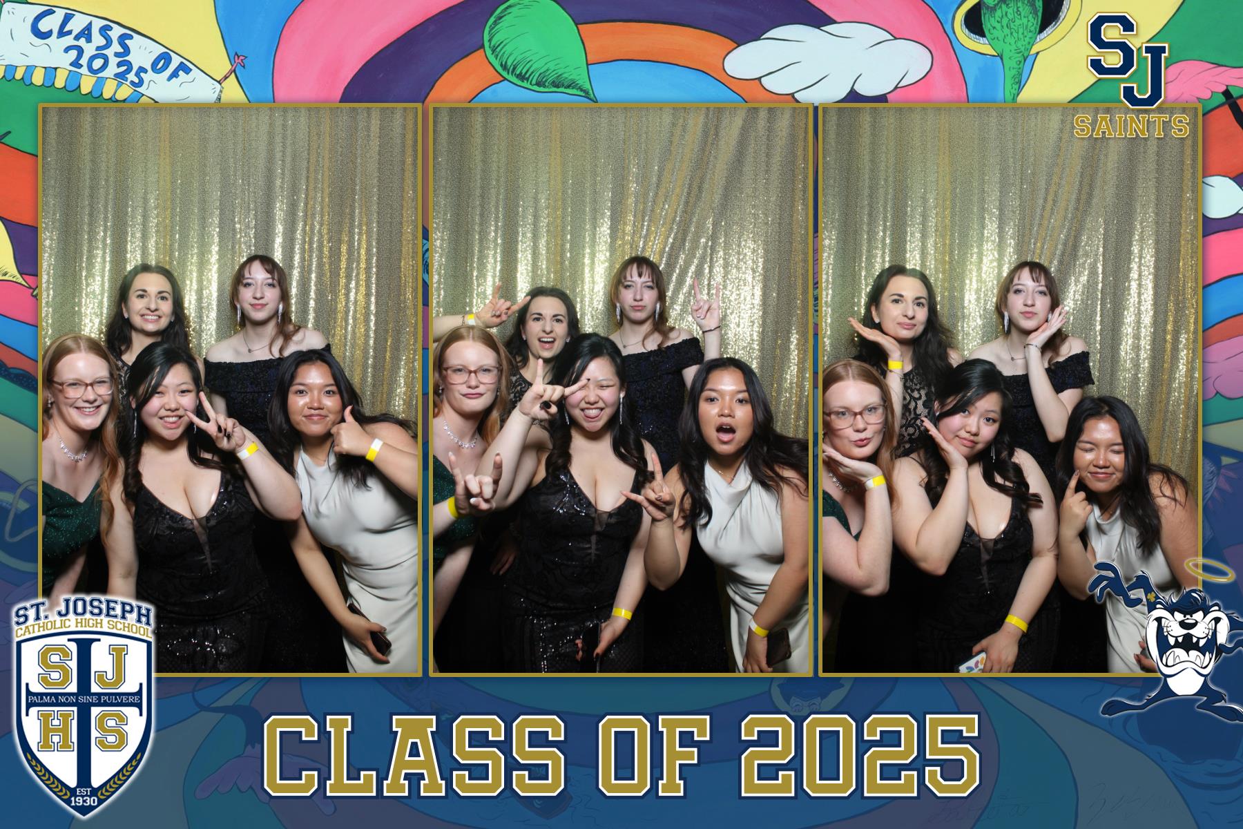 St Joseph 2025 Graduation - Mirror Booth | View more photos from the event at gallery.flashworksphotobooth.com/u/FlashworksPhotoboothInc/St-Joseph-2025-Graduation-Mirror-Booth
