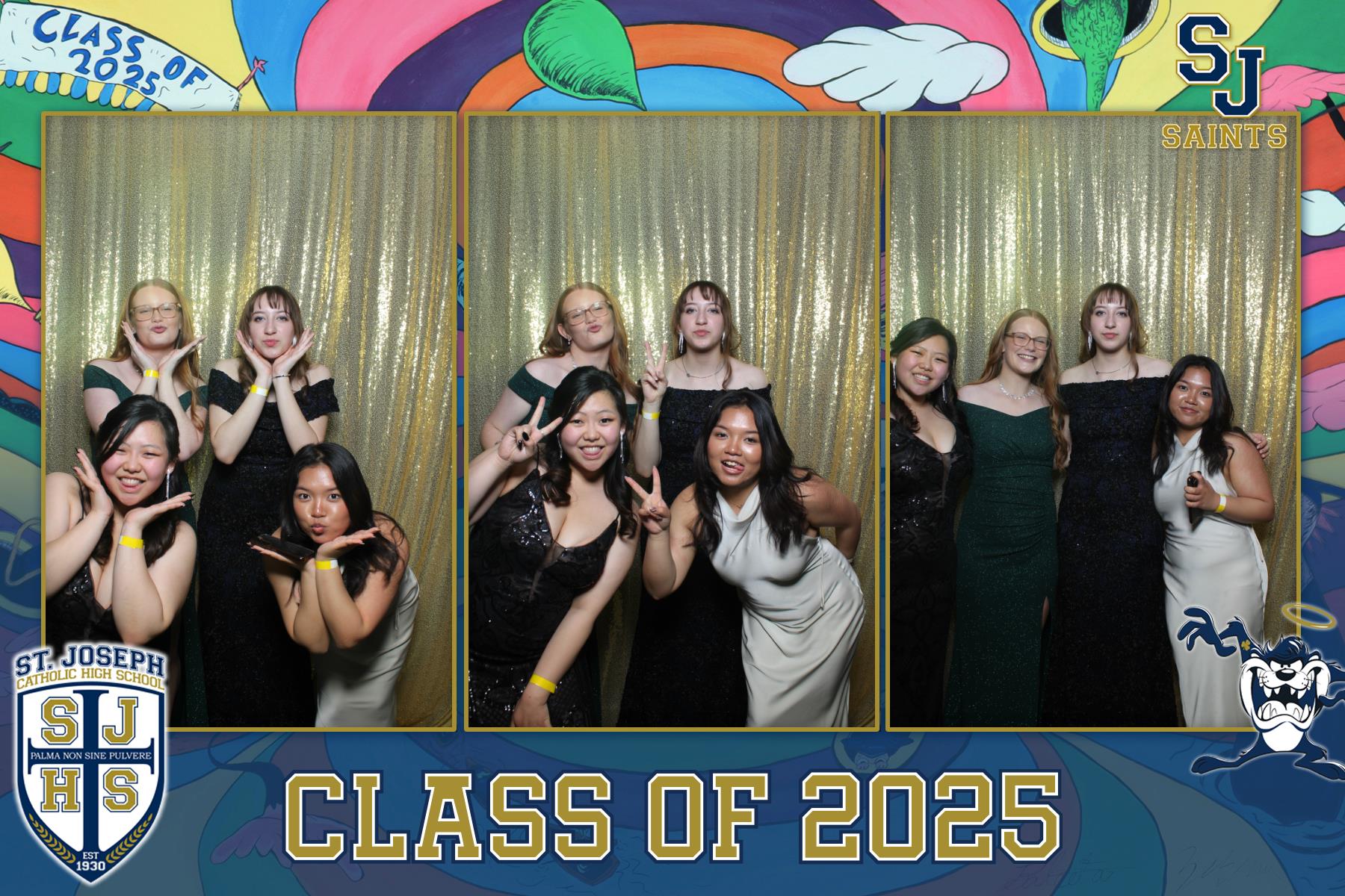 St Joseph 2025 Graduation - Mirror Booth | View more photos from the event at v1.boothgallery.com/u/FlashworksPhotoboothInc/St-Joseph-2025-Graduation-Mirror-Booth