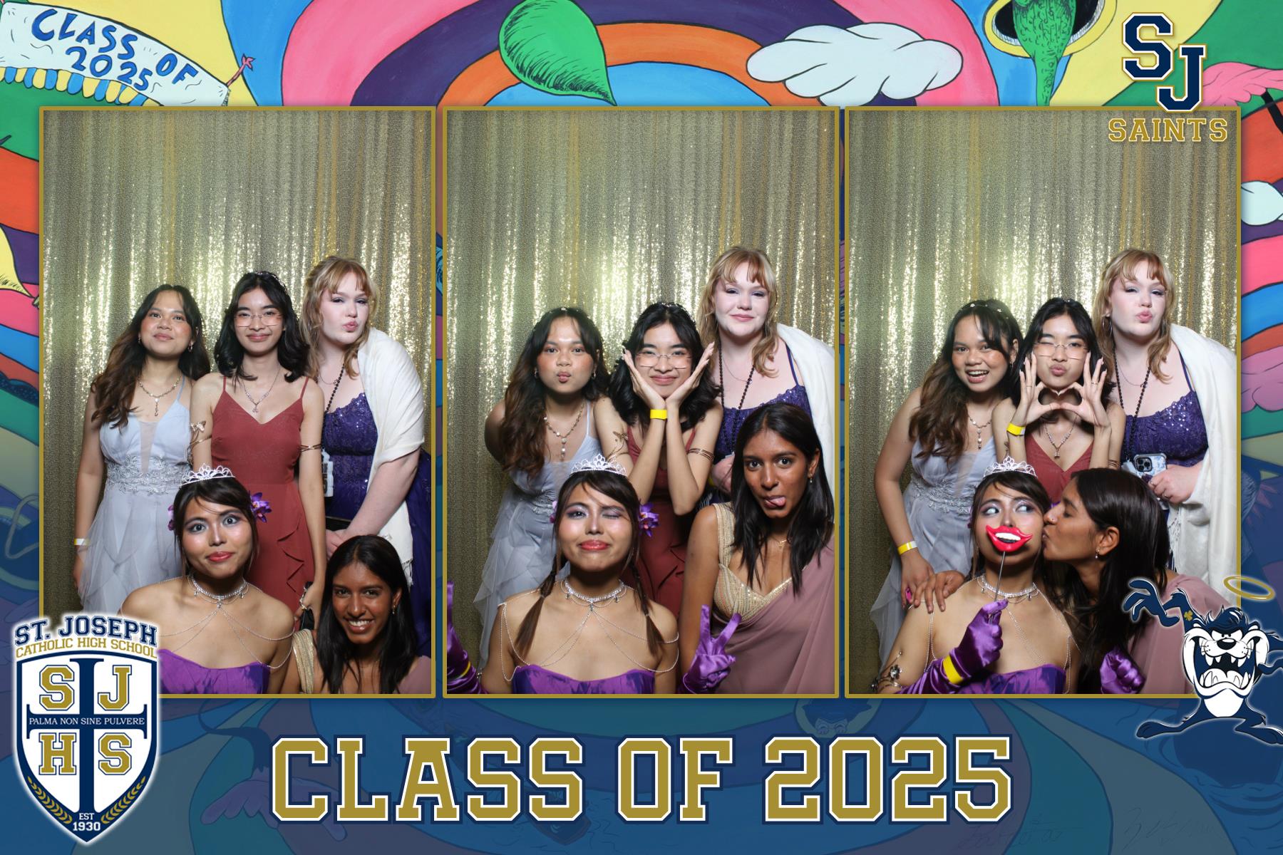 St Joseph 2025 Graduation - Mirror Booth | View more photos from the event at gallery.flashworksphotobooth.com/u/FlashworksPhotoboothInc/St-Joseph-2025-Graduation-Mirror-Booth