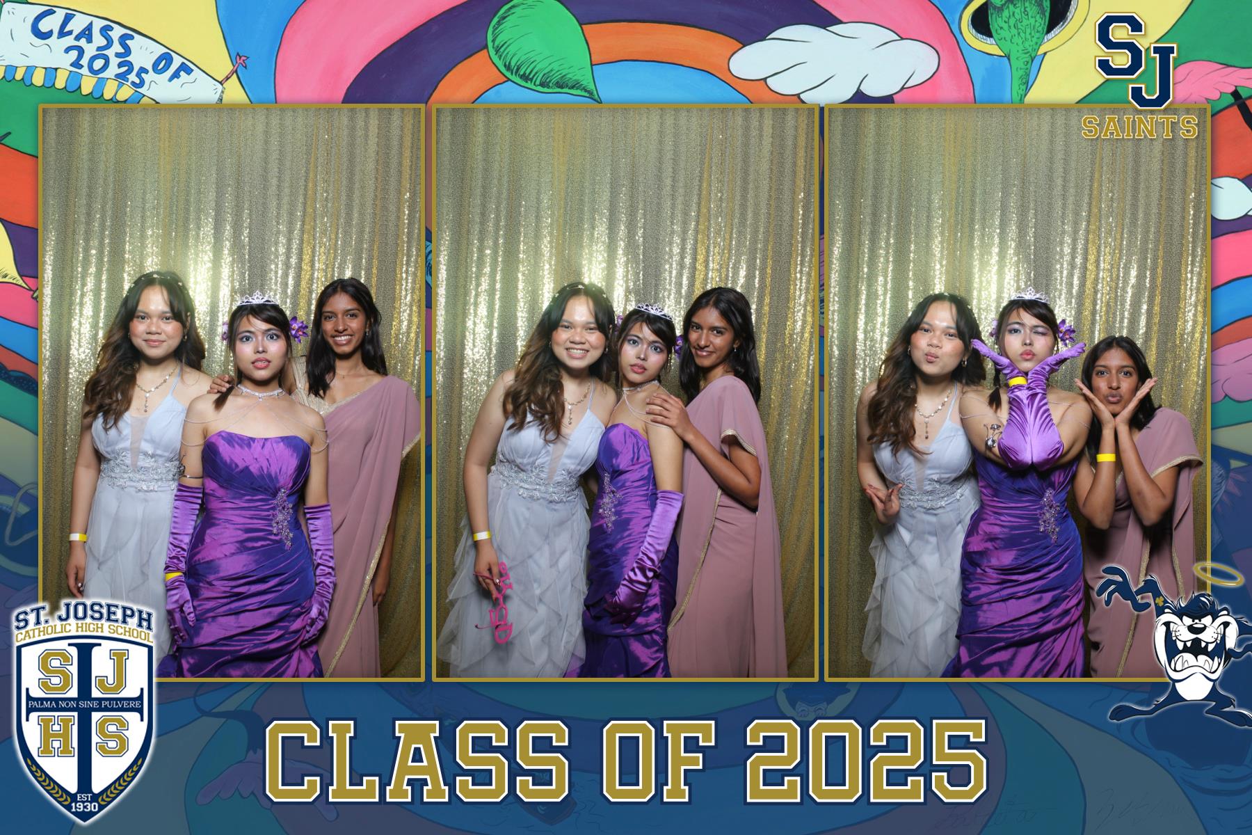 St Joseph 2025 Graduation - Mirror Booth | View more photos from the event at gallery.flashworksphotobooth.com/u/FlashworksPhotoboothInc/St-Joseph-2025-Graduation-Mirror-Booth