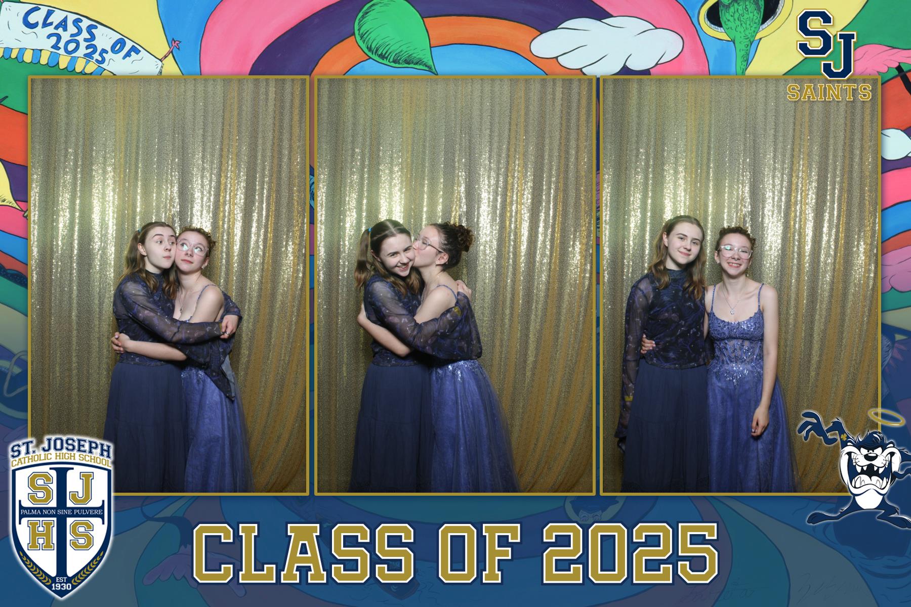 St Joseph 2025 Graduation - Mirror Booth | View more photos from the event at gallery.flashworksphotobooth.com/u/FlashworksPhotoboothInc/St-Joseph-2025-Graduation-Mirror-Booth