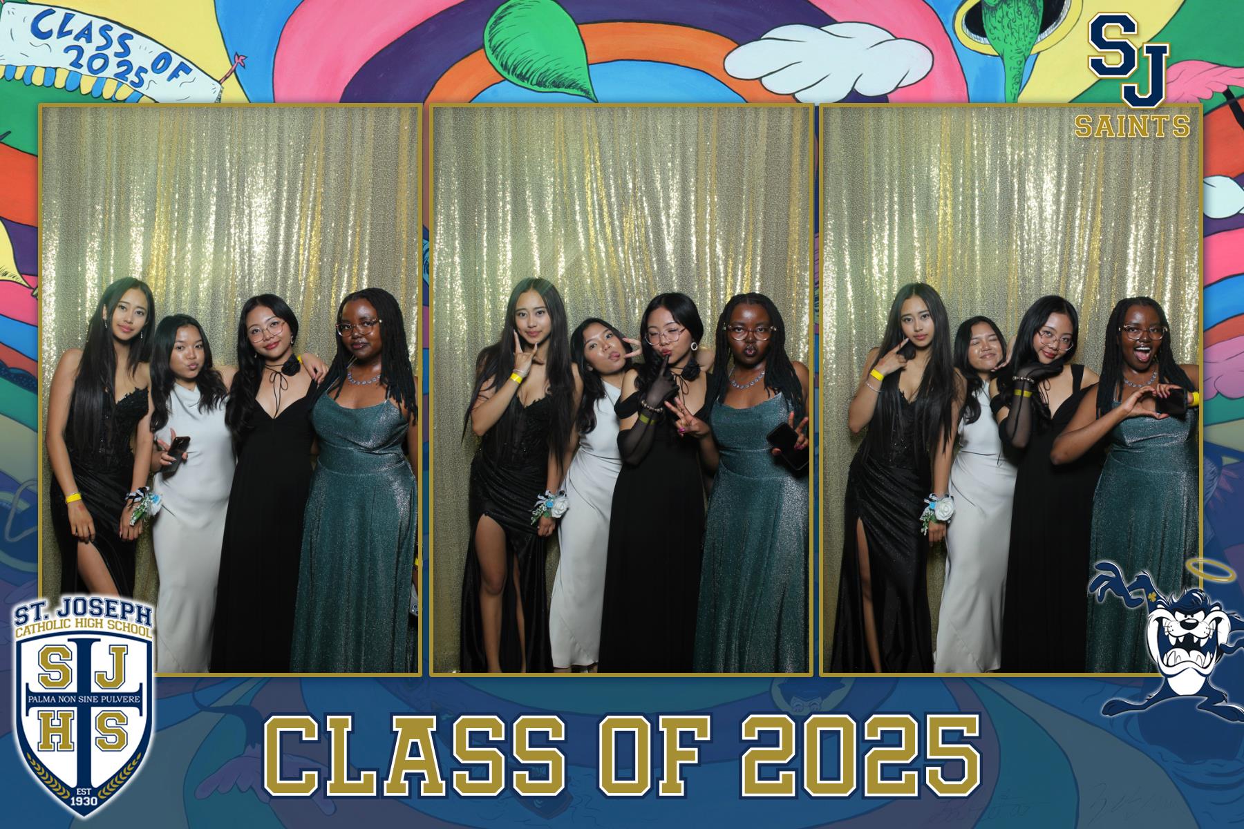 St Joseph 2025 Graduation - Mirror Booth | View more photos from the event at gallery.flashworksphotobooth.com/u/FlashworksPhotoboothInc/St-Joseph-2025-Graduation-Mirror-Booth