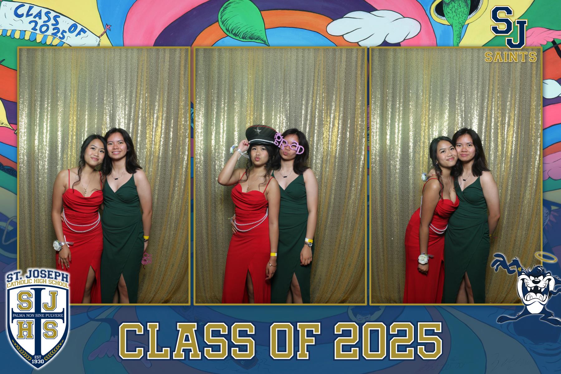 St Joseph 2025 Graduation - Mirror Booth | View more photos from the event at gallery.flashworksphotobooth.com/u/FlashworksPhotoboothInc/St-Joseph-2025-Graduation-Mirror-Booth