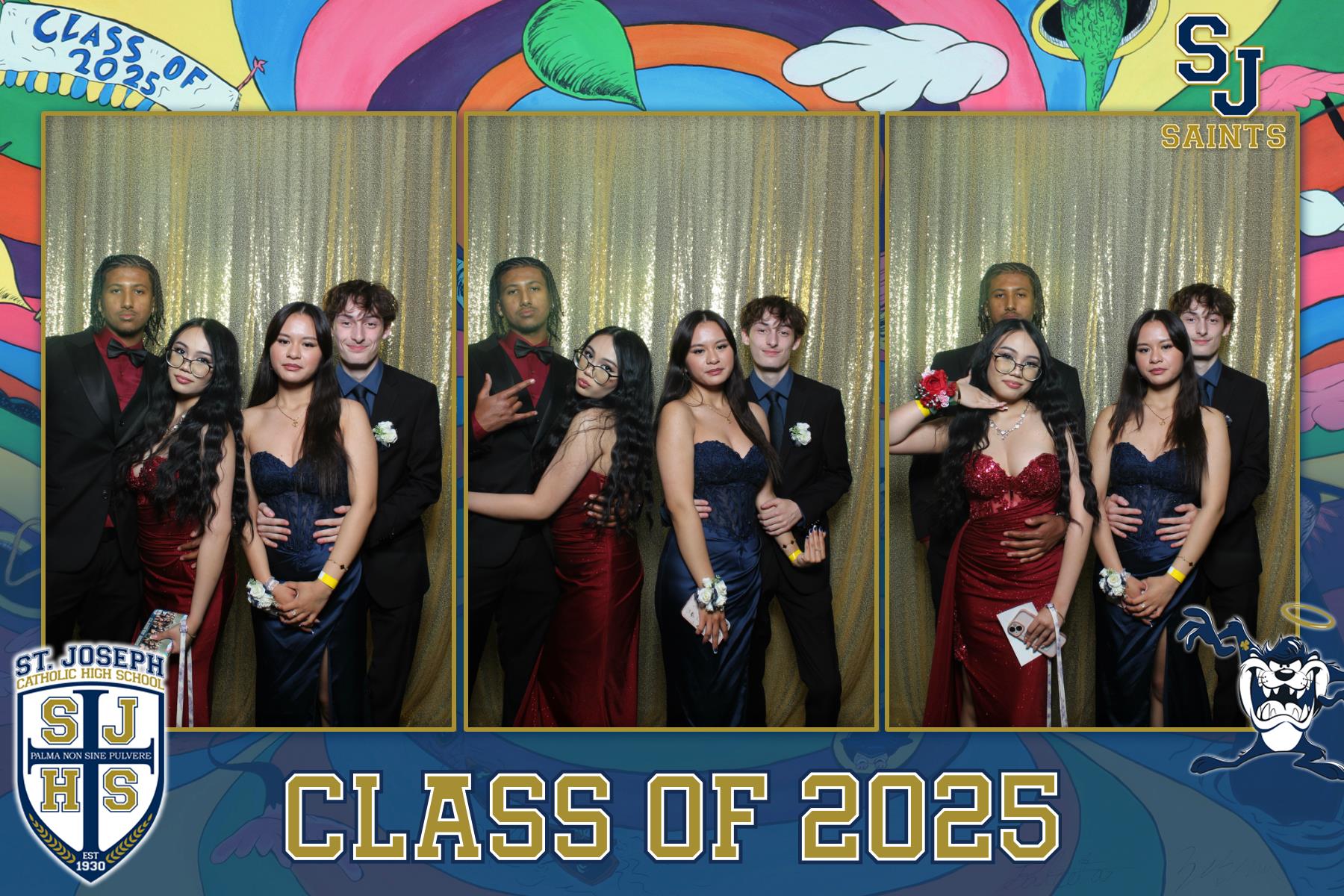 St Joseph 2025 Graduation - Mirror Booth | View more photos from the event at gallery.flashworksphotobooth.com/u/FlashworksPhotoboothInc/St-Joseph-2025-Graduation-Mirror-Booth