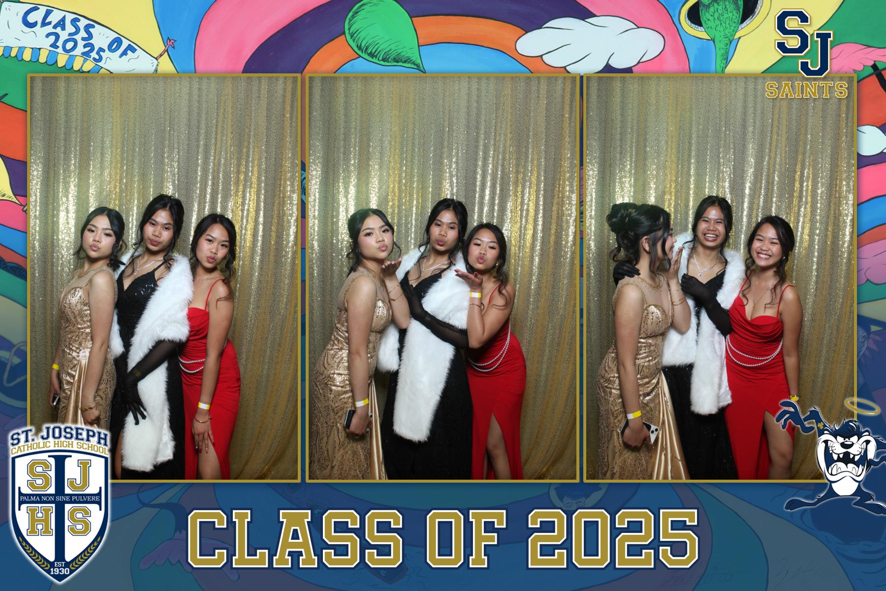 St Joseph 2025 Graduation - Mirror Booth | View more photos from the event at gallery.flashworksphotobooth.com/u/FlashworksPhotoboothInc/St-Joseph-2025-Graduation-Mirror-Booth
