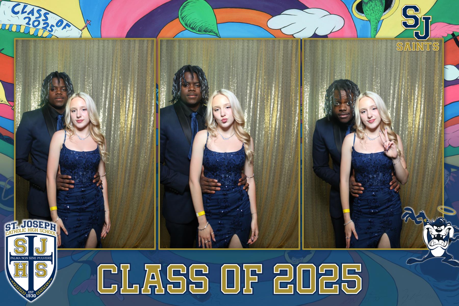 St Joseph 2025 Graduation - Mirror Booth | View more photos from the event at gallery.flashworksphotobooth.com/u/FlashworksPhotoboothInc/St-Joseph-2025-Graduation-Mirror-Booth
