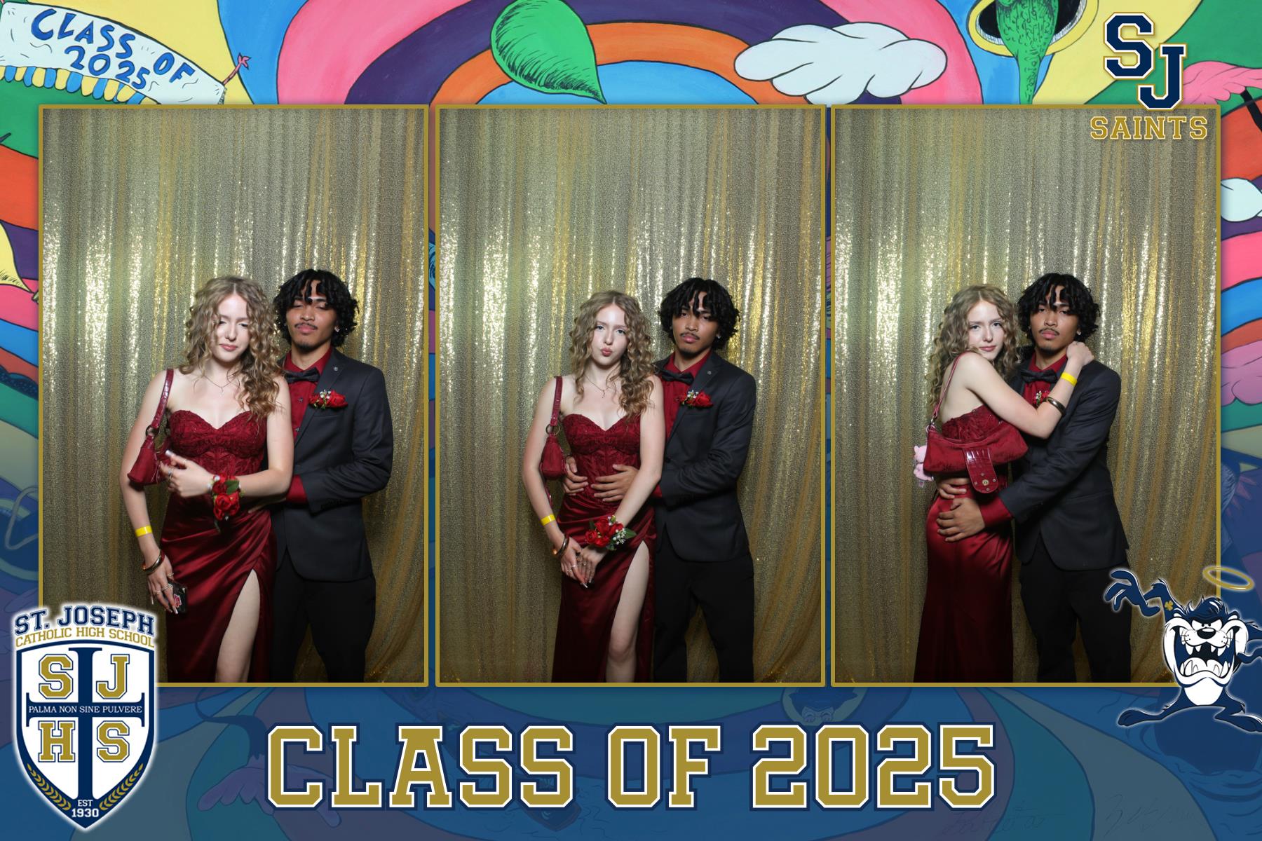 St Joseph 2025 Graduation - Mirror Booth | View more photos from the event at gallery.flashworksphotobooth.com/u/FlashworksPhotoboothInc/St-Joseph-2025-Graduation-Mirror-Booth