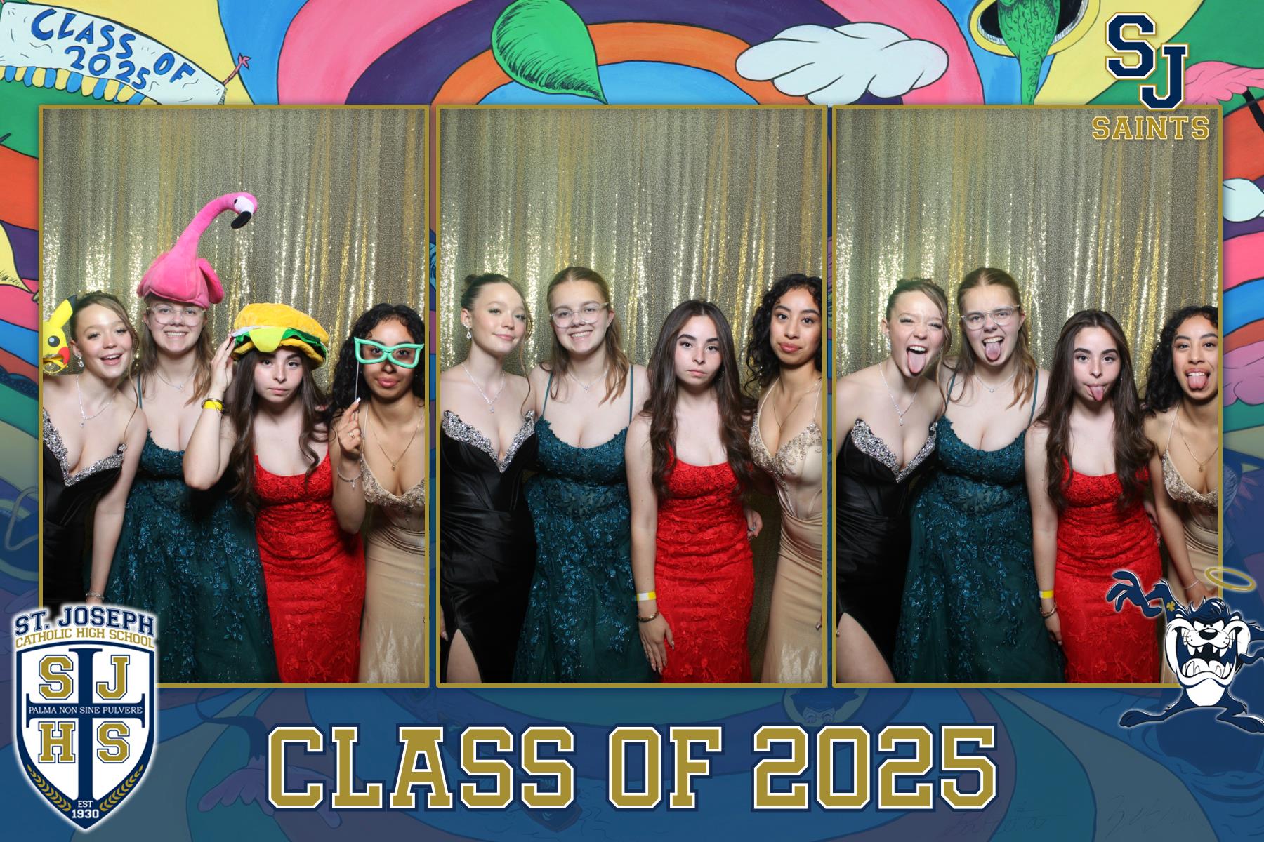 St Joseph 2025 Graduation - Mirror Booth | View more photos from the event at gallery.flashworksphotobooth.com/u/FlashworksPhotoboothInc/St-Joseph-2025-Graduation-Mirror-Booth