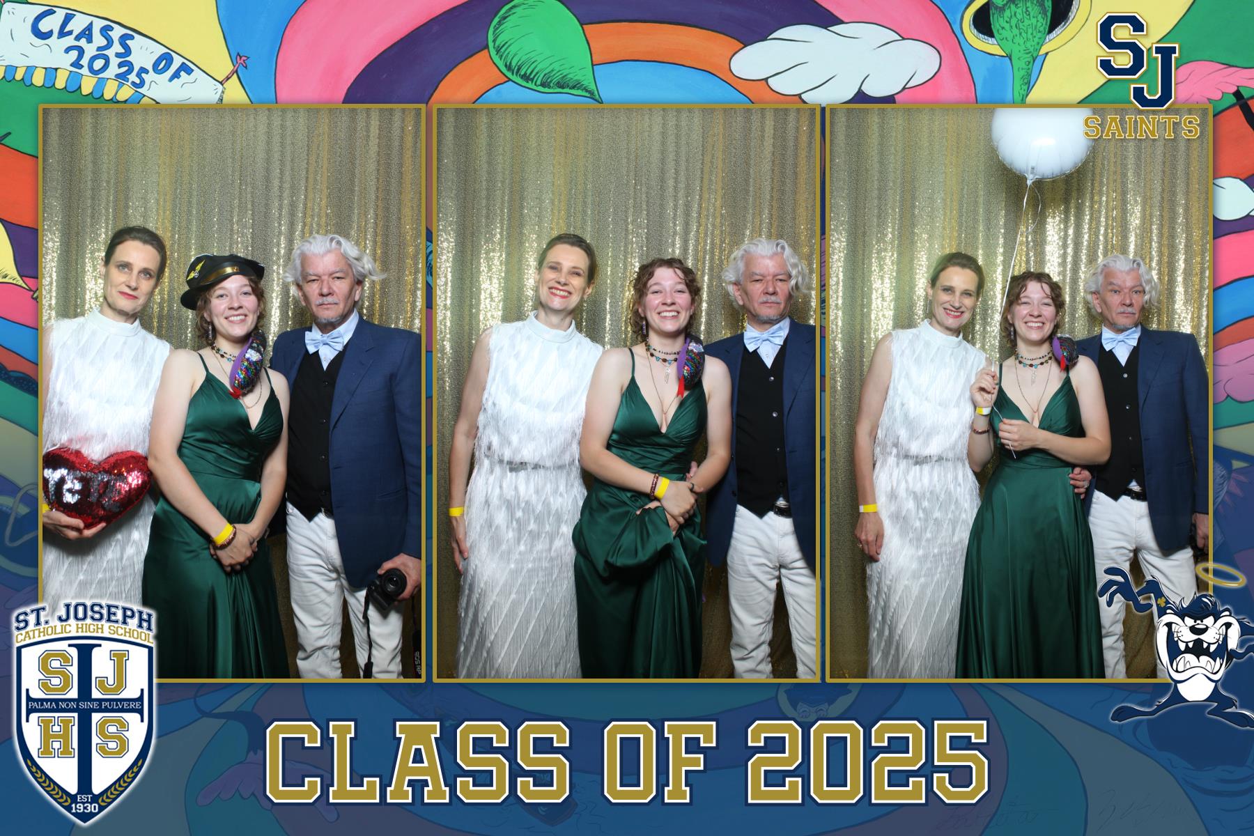St Joseph 2025 Graduation - Mirror Booth | View more photos from the event at gallery.flashworksphotobooth.com/u/FlashworksPhotoboothInc/St-Joseph-2025-Graduation-Mirror-Booth