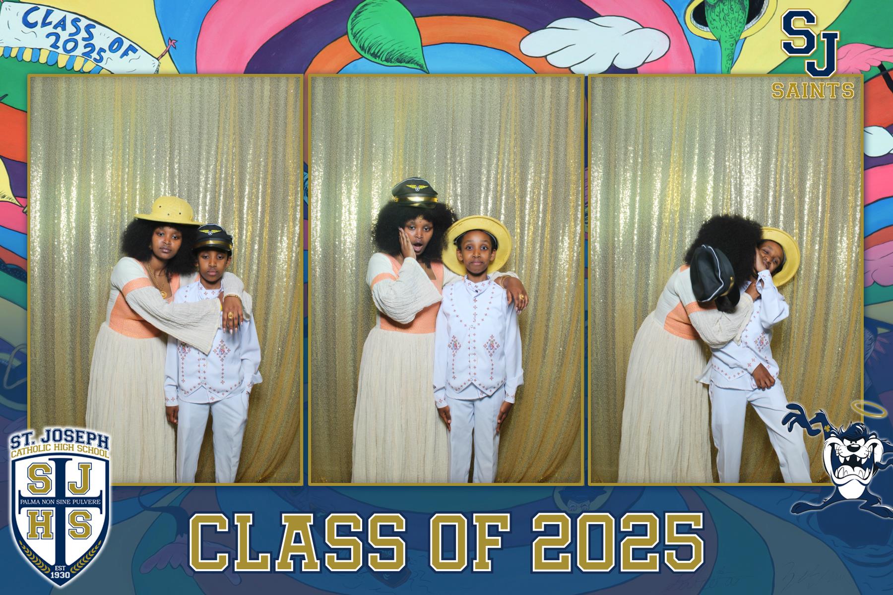 St Joseph 2025 Graduation - Mirror Booth | View more photos from the event at v1.boothgallery.com/u/FlashworksPhotoboothInc/St-Joseph-2025-Graduation-Mirror-Booth
