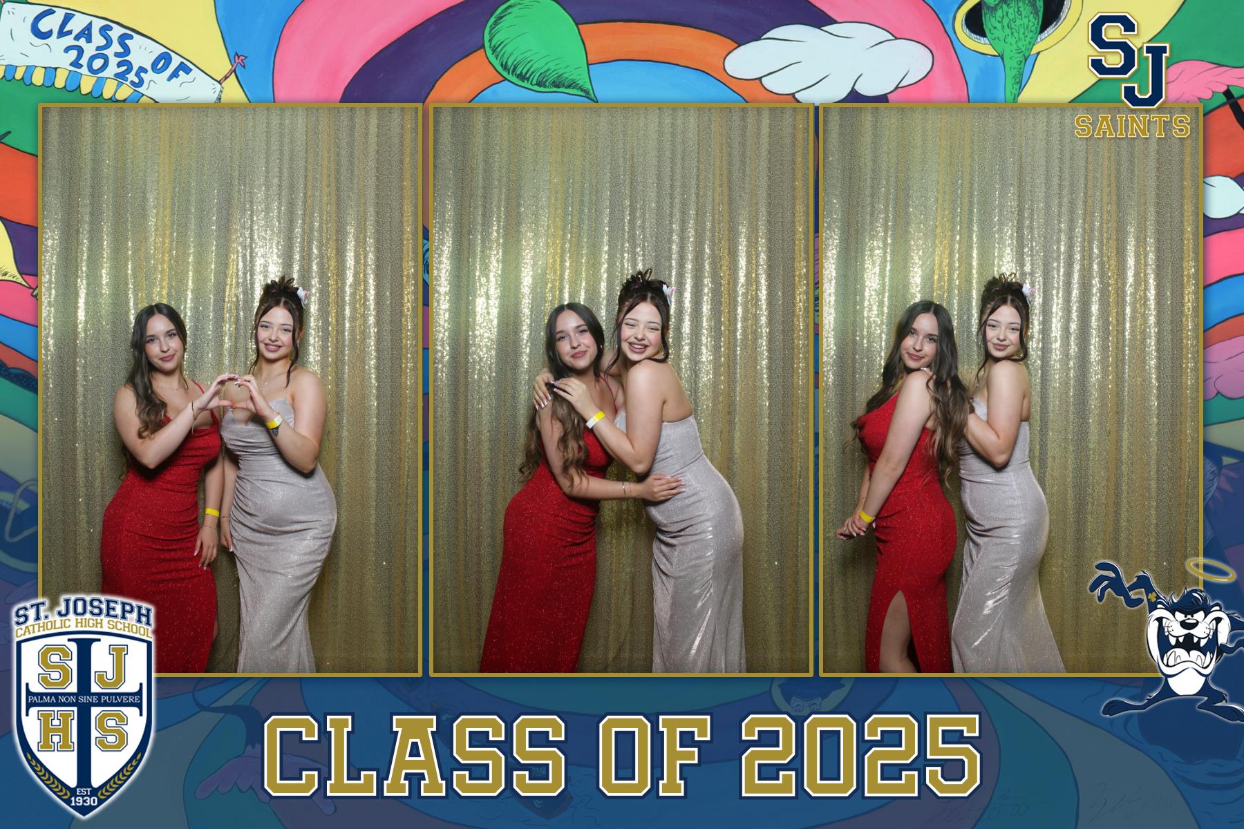 St Joseph 2025 Graduation - Mirror Booth | View more photos from the event at gallery.flashworksphotobooth.com/u/FlashworksPhotoboothInc/St-Joseph-2025-Graduation-Mirror-Booth