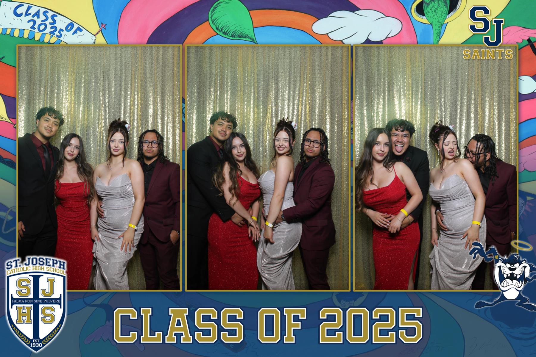 St Joseph 2025 Graduation - Mirror Booth | View more photos from the event at gallery.flashworksphotobooth.com/u/FlashworksPhotoboothInc/St-Joseph-2025-Graduation-Mirror-Booth