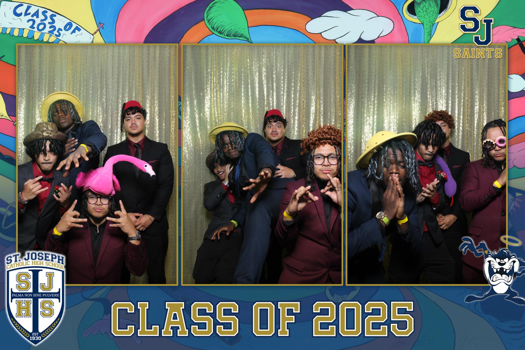 St Joseph 2025 Graduation - Mirror Booth | View more photos from the event at gallery.flashworksphotobooth.com/u/FlashworksPhotoboothInc/St-Joseph-2025-Graduation-Mirror-Booth