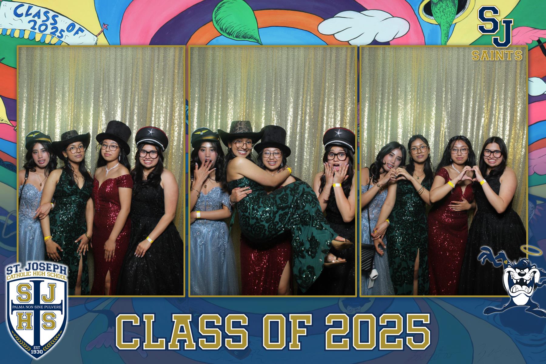 St Joseph 2025 Graduation - Mirror Booth | View more photos from the event at gallery.flashworksphotobooth.com/u/FlashworksPhotoboothInc/St-Joseph-2025-Graduation-Mirror-Booth