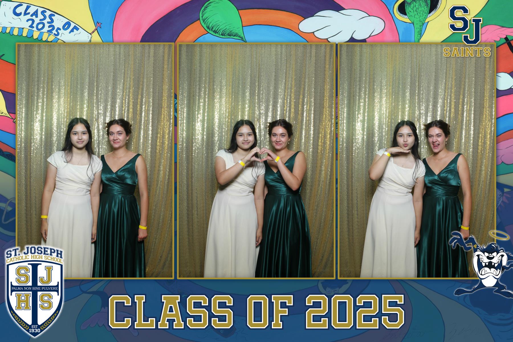 St Joseph 2025 Graduation - Mirror Booth | View more photos from the event at gallery.flashworksphotobooth.com/u/FlashworksPhotoboothInc/St-Joseph-2025-Graduation-Mirror-Booth