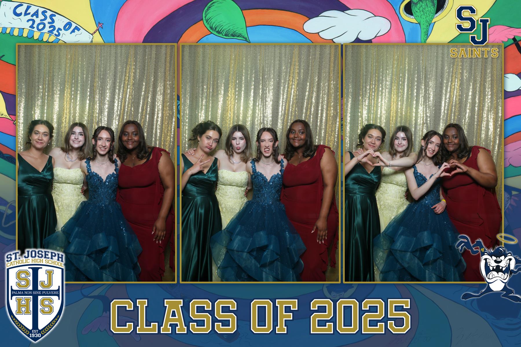 St Joseph 2025 Graduation - Mirror Booth | View more photos from the event at gallery.flashworksphotobooth.com/u/FlashworksPhotoboothInc/St-Joseph-2025-Graduation-Mirror-Booth